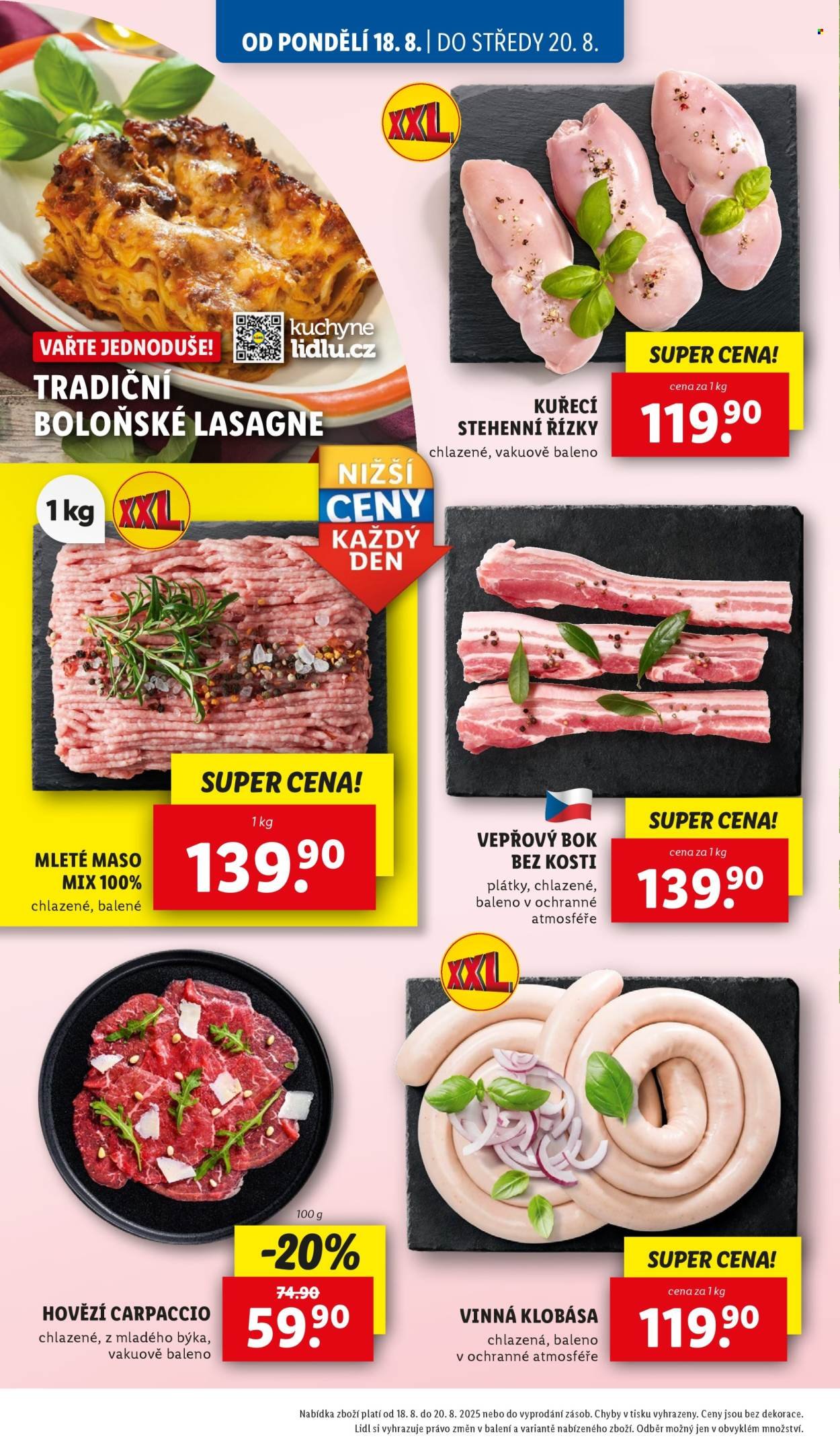 LIDL leták - Od pondělí 18.8.2025 (2025-08-18 - 2025-08-20)