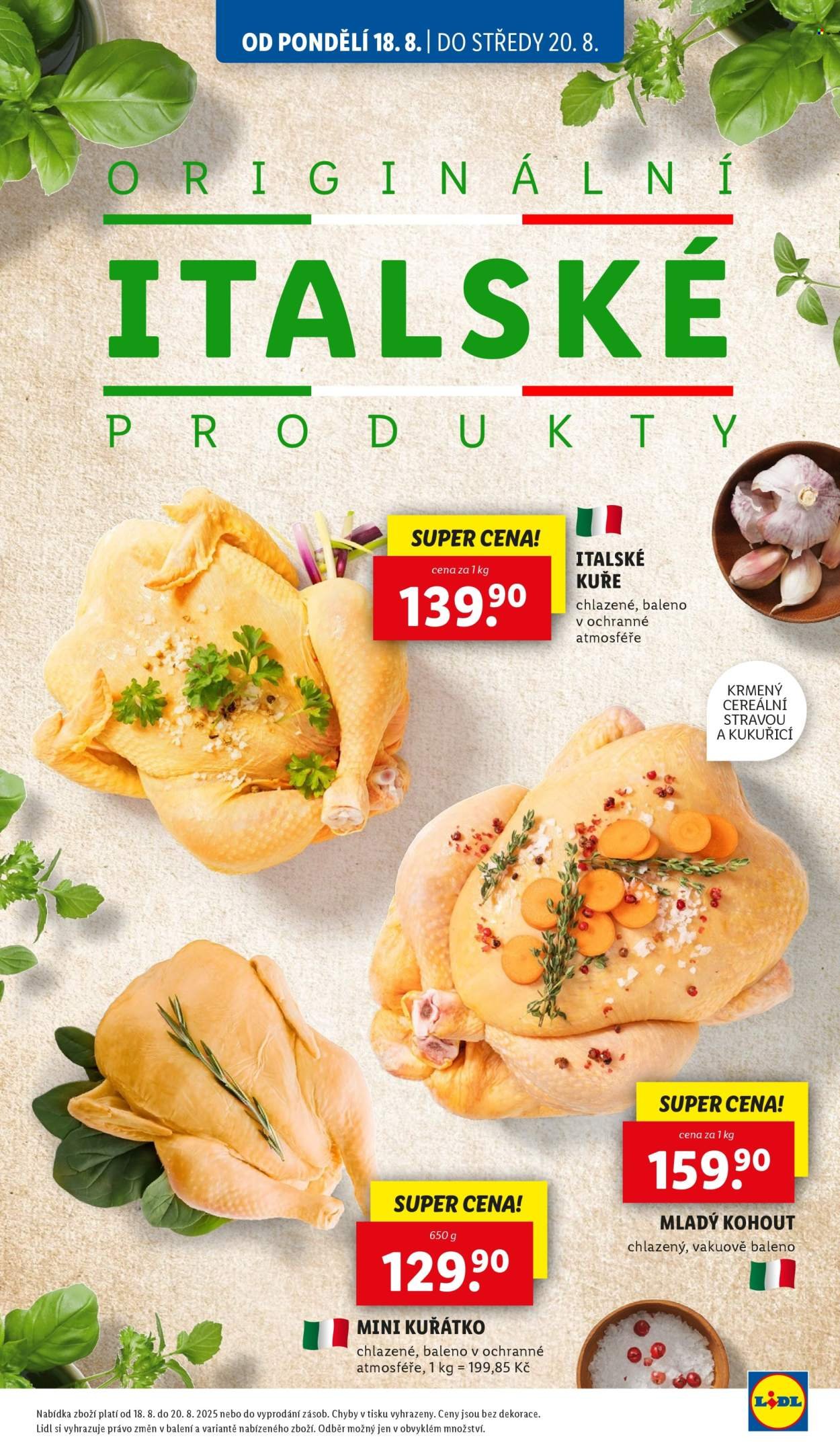 LIDL leták - Od pondělí 18.8.2025 (2025-08-18 - 2025-08-20)