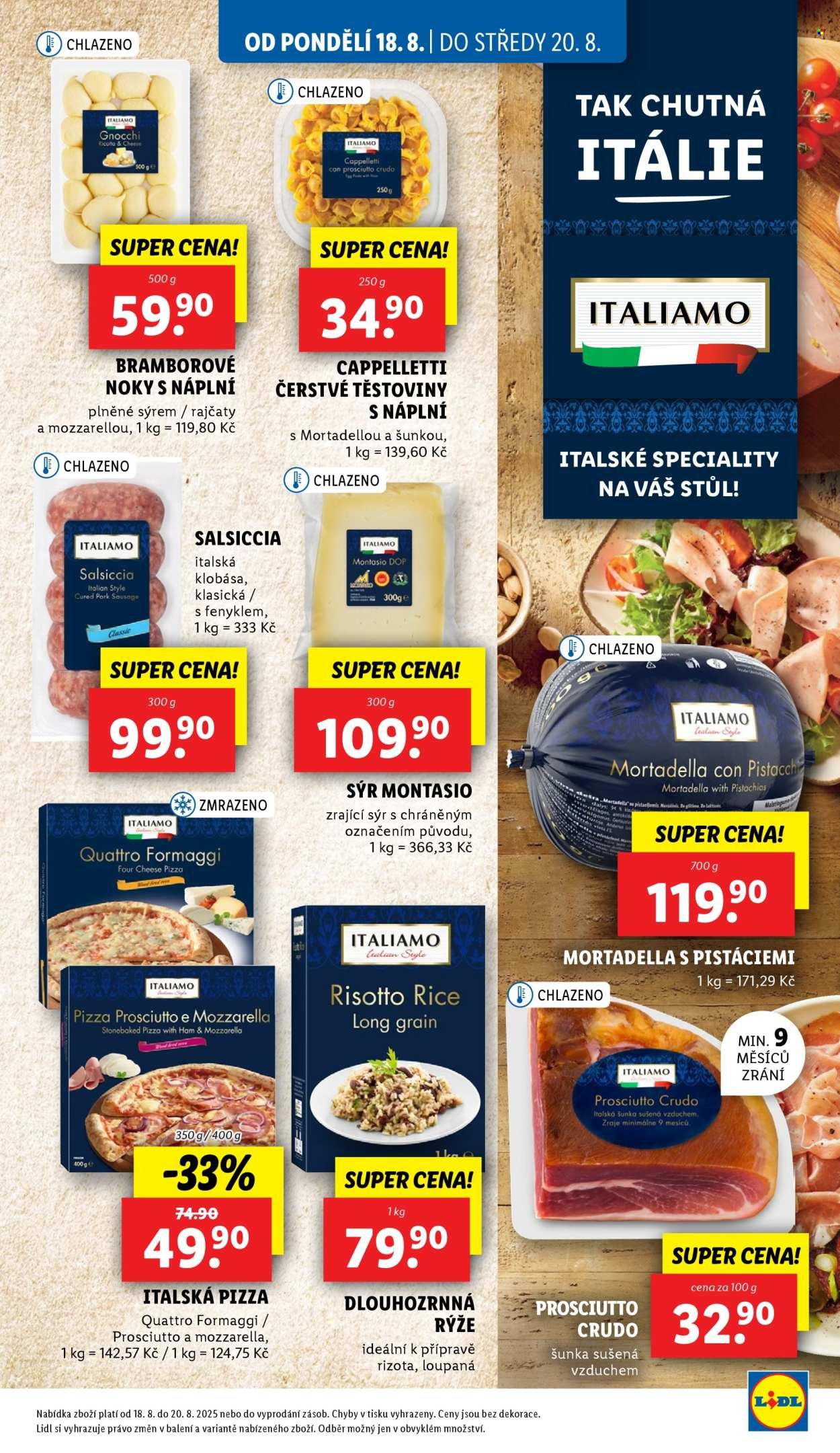 LIDL leták - Od pondělí 18.8.2025 (2025-08-18 - 2025-08-20)