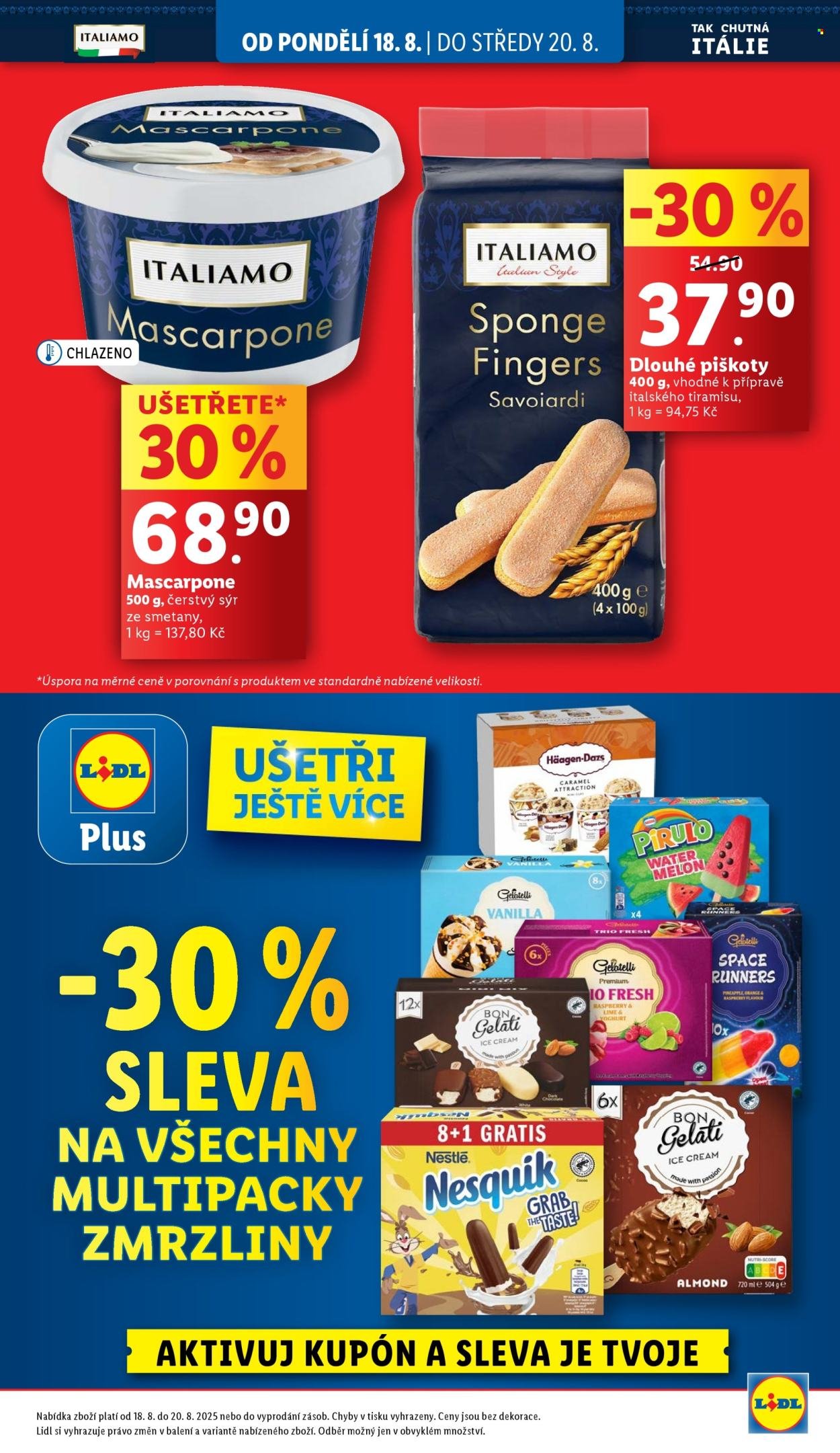 LIDL leták - Od pondělí 18.8.2025 (2025-08-18 - 2025-08-20)