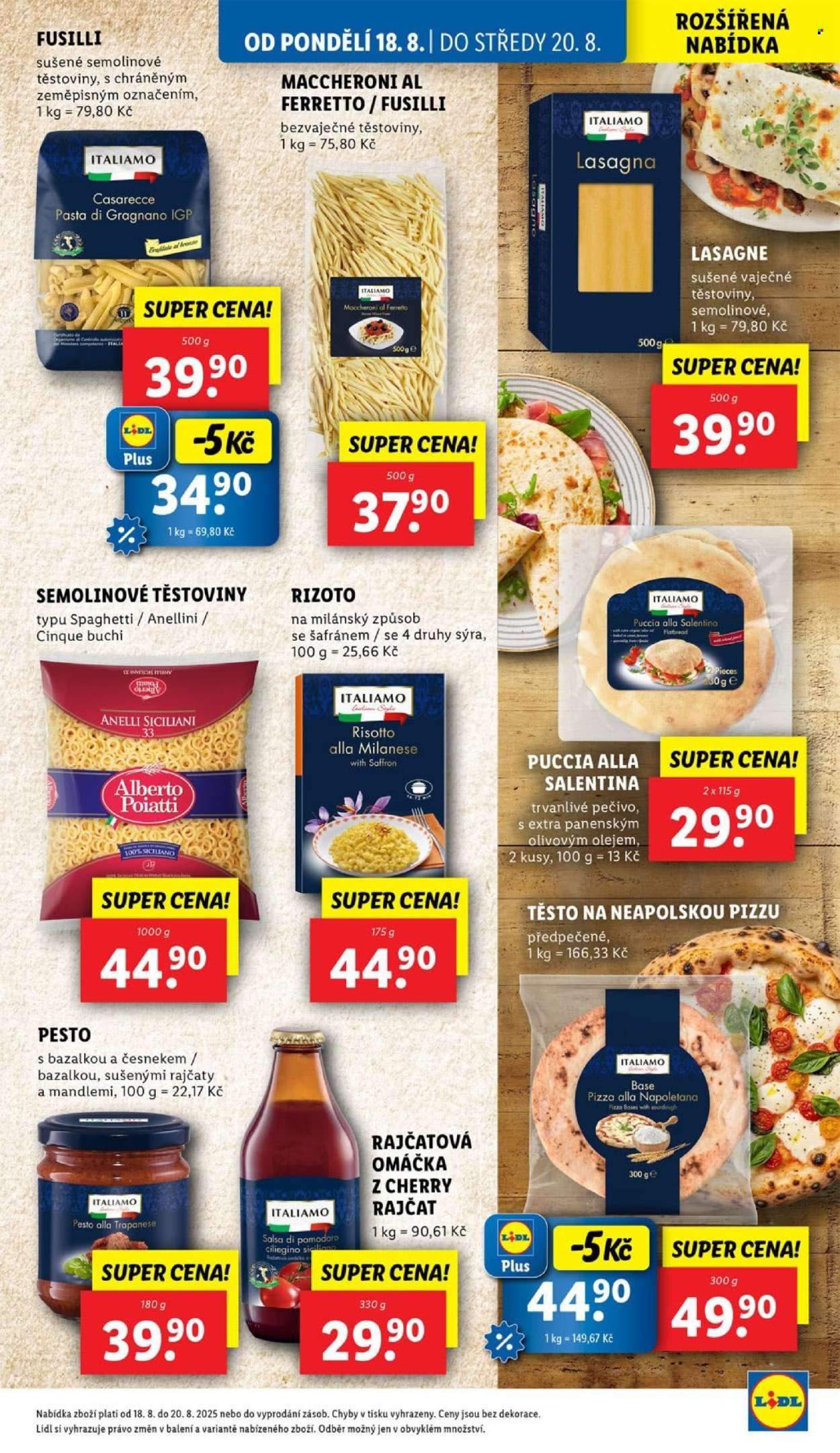 LIDL leták - Od pondělí 18.8.2025 (2025-08-18 - 2025-08-20)