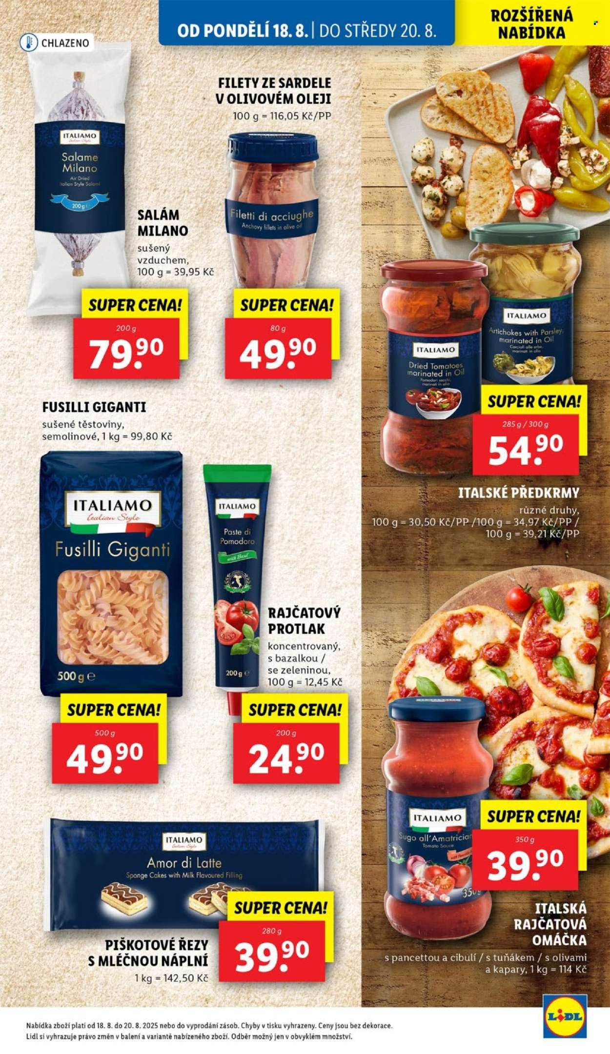 LIDL leták - Od pondělí 18.8.2025 (2025-08-18 - 2025-08-20)