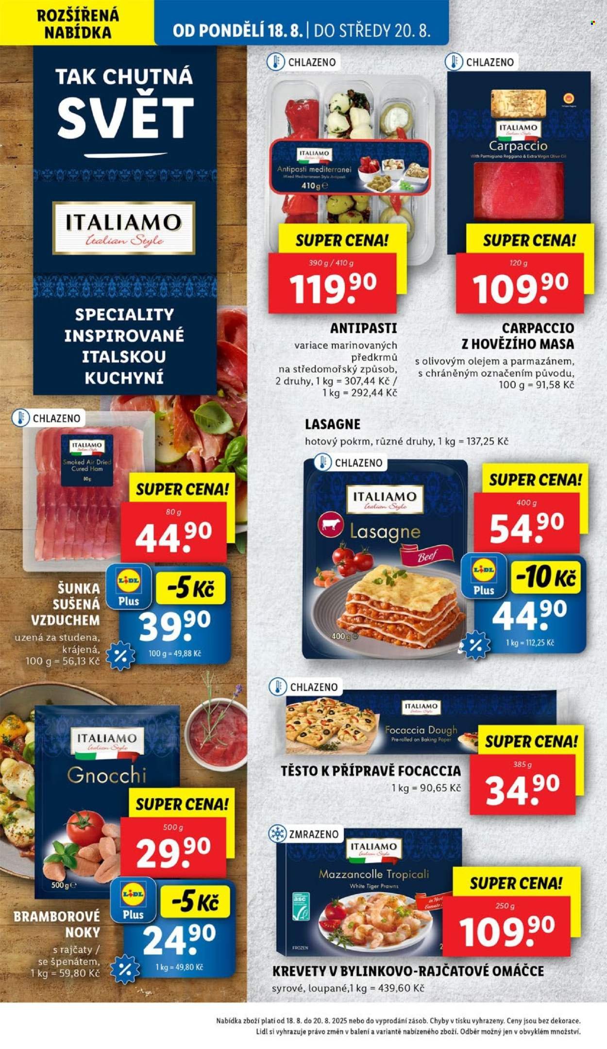 LIDL leták - Od pondělí 18.8.2025 (2025-08-18 - 2025-08-20)