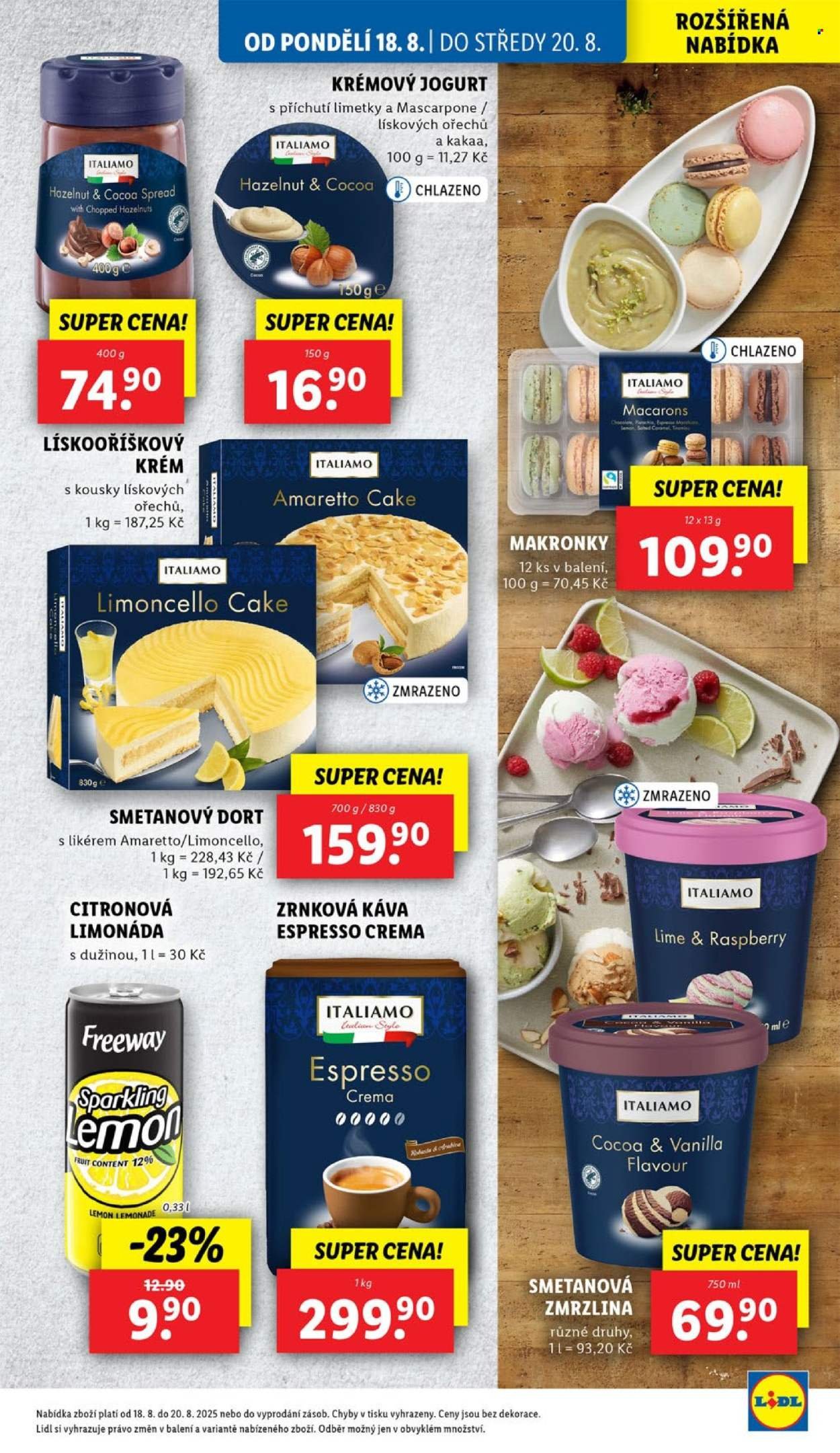 LIDL leták - Od pondělí 18.8.2025 (2025-08-18 - 2025-08-20)