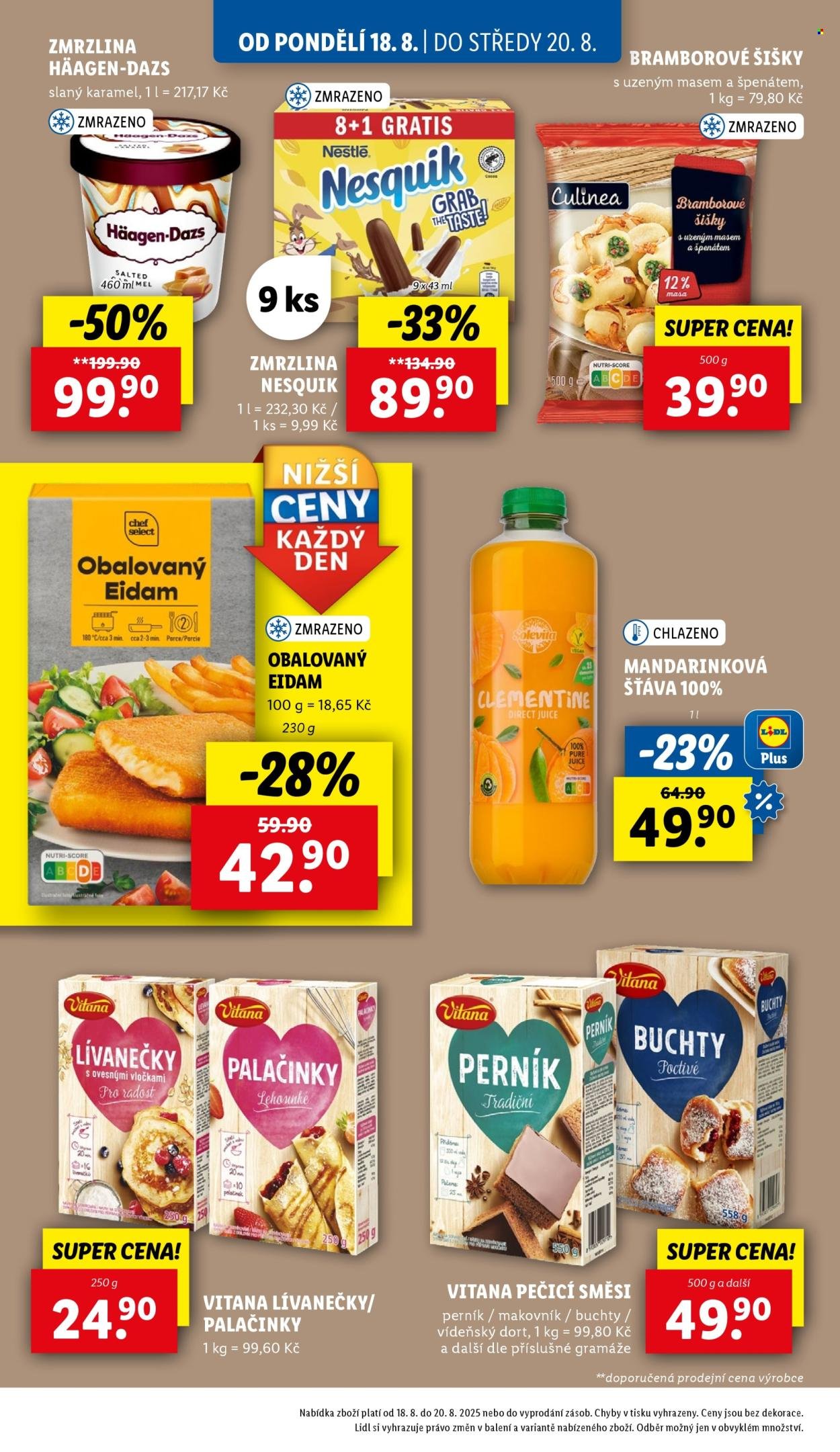 LIDL leták - Od pondělí 18.8.2025 (2025-08-18 - 2025-08-20)