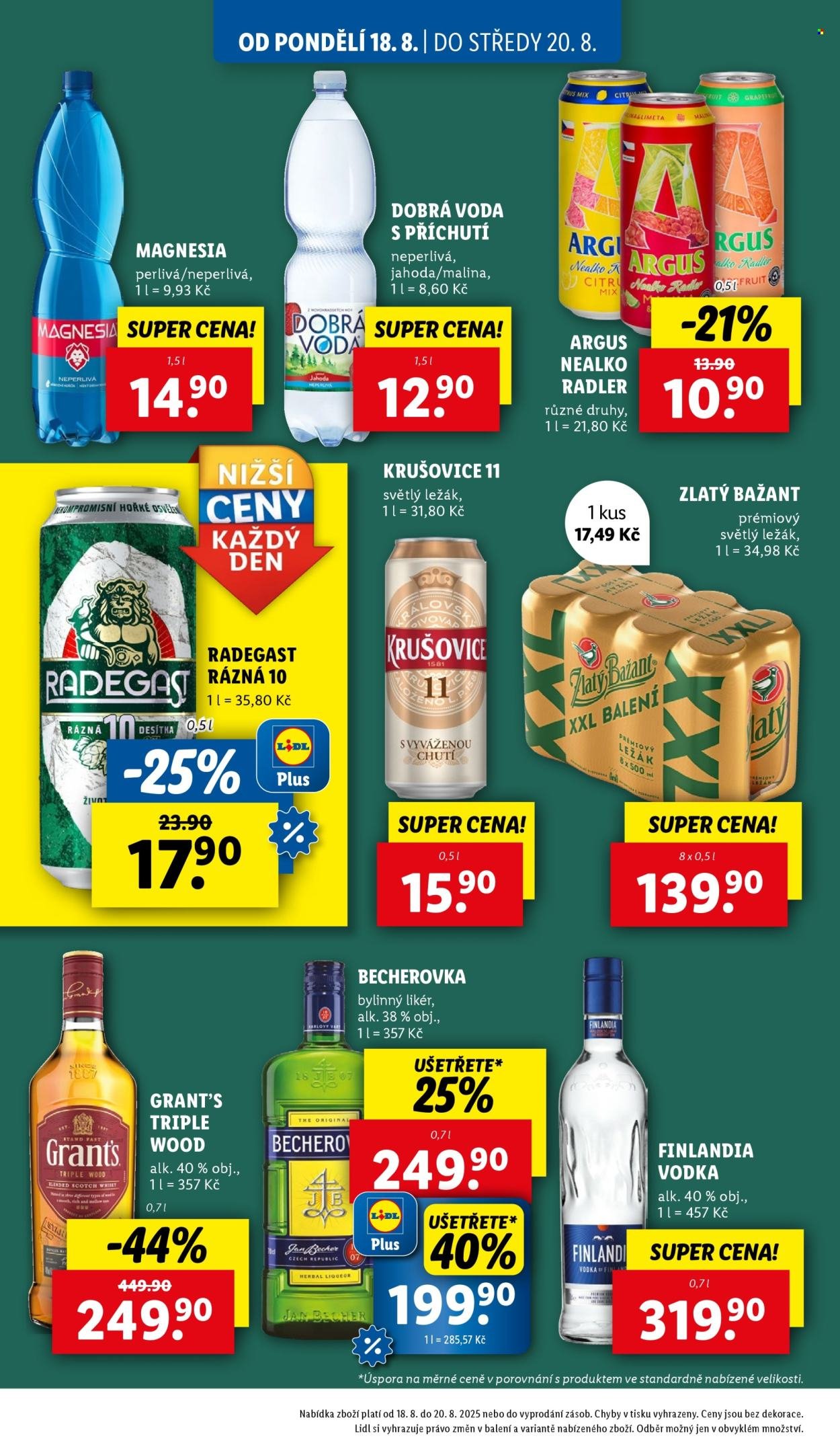 LIDL leták - Od pondělí 18.8.2025 (2025-08-18 - 2025-08-20)