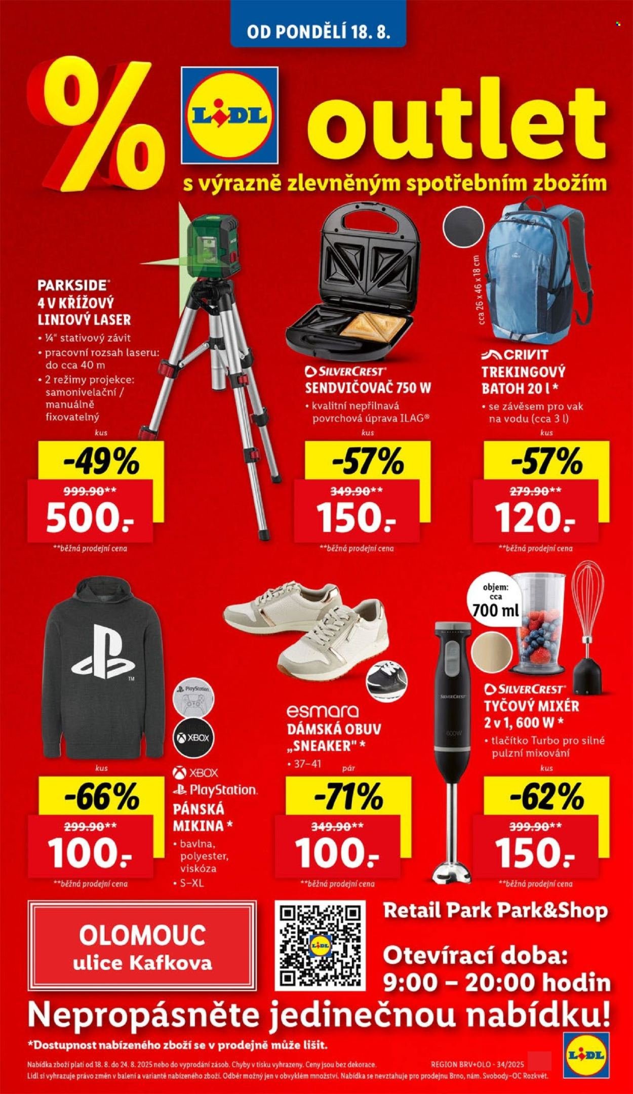 LIDL leták - Od pondělí 18.8.2025 (2025-08-18 - 2025-08-20)