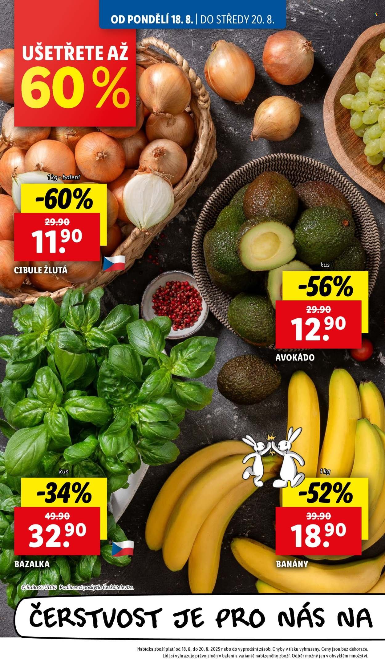 LIDL leták - Od pondělí 18.8.2025 (2025-08-18 - 2025-08-20)