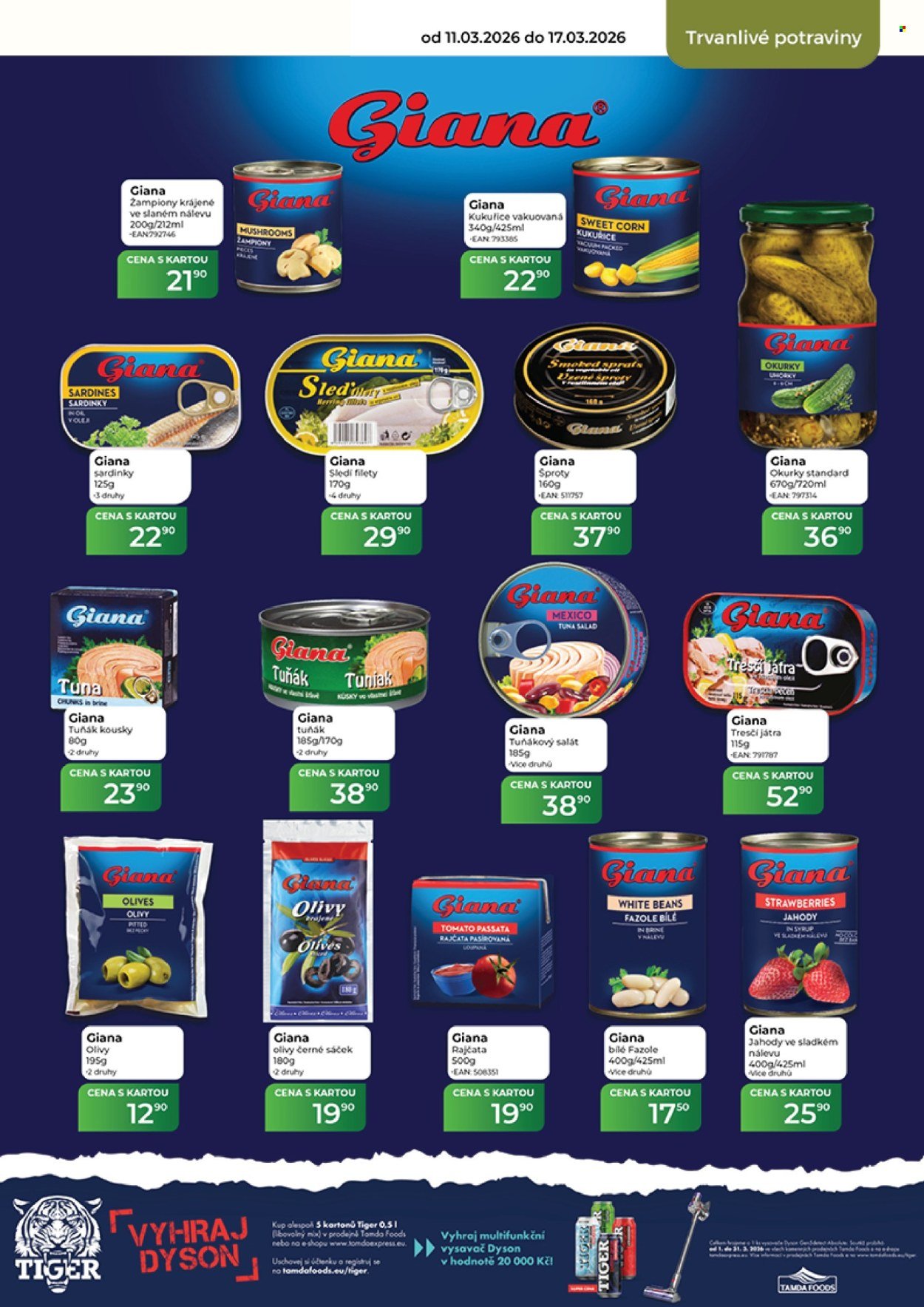 TAMDA FOODS leták - Od středy 11.3.2026 (2026-03-11 - 2026-03-17)