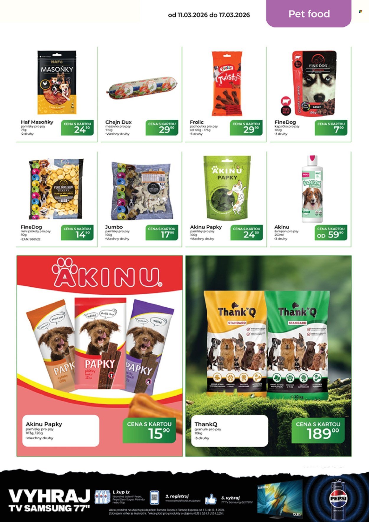 TAMDA FOODS leták - Od středy 11.3.2026 (2026-03-11 - 2026-03-17)