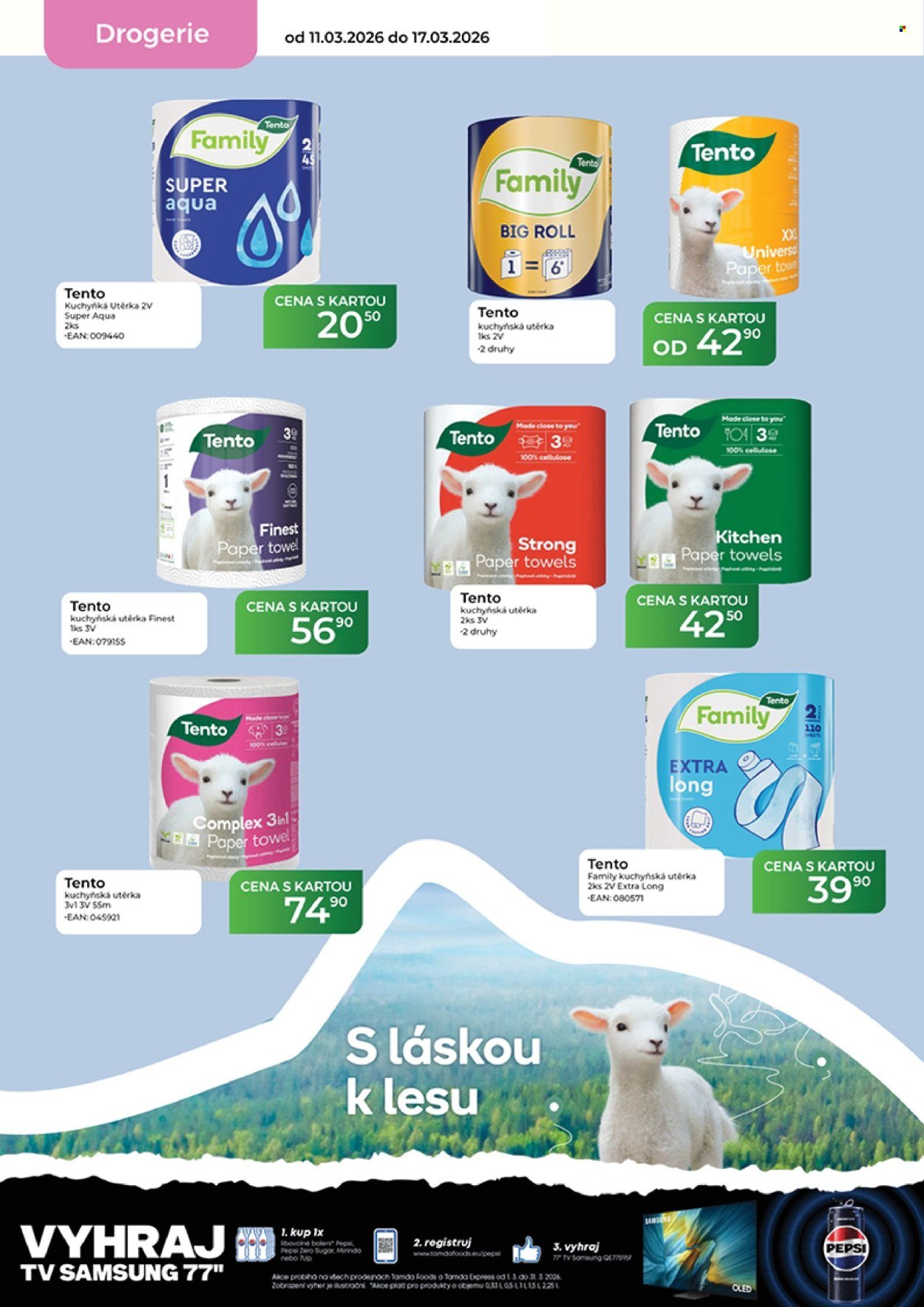 TAMDA FOODS leták - Od středy 11.3.2026 (2026-03-11 - 2026-03-17)