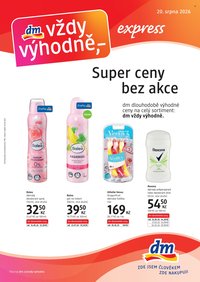 DM DROGERIE leták - express