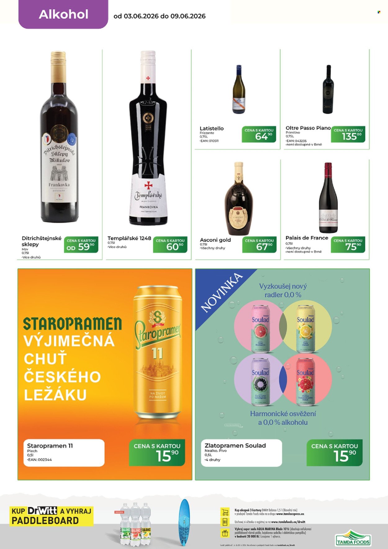 TAMDA FOODS leták - Od středy 3.6.2026
