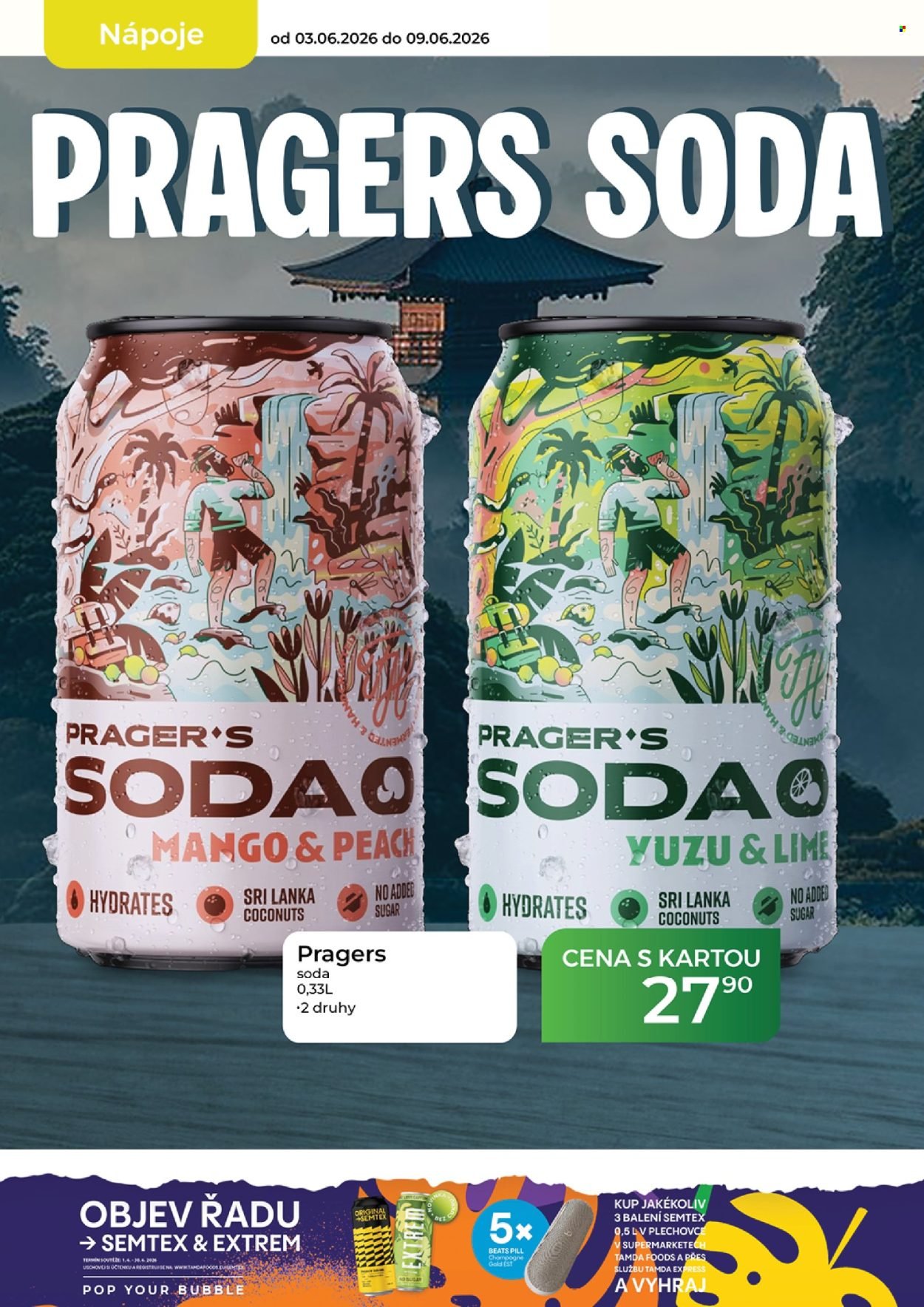 TAMDA FOODS leták - Od středy 3.6.2026