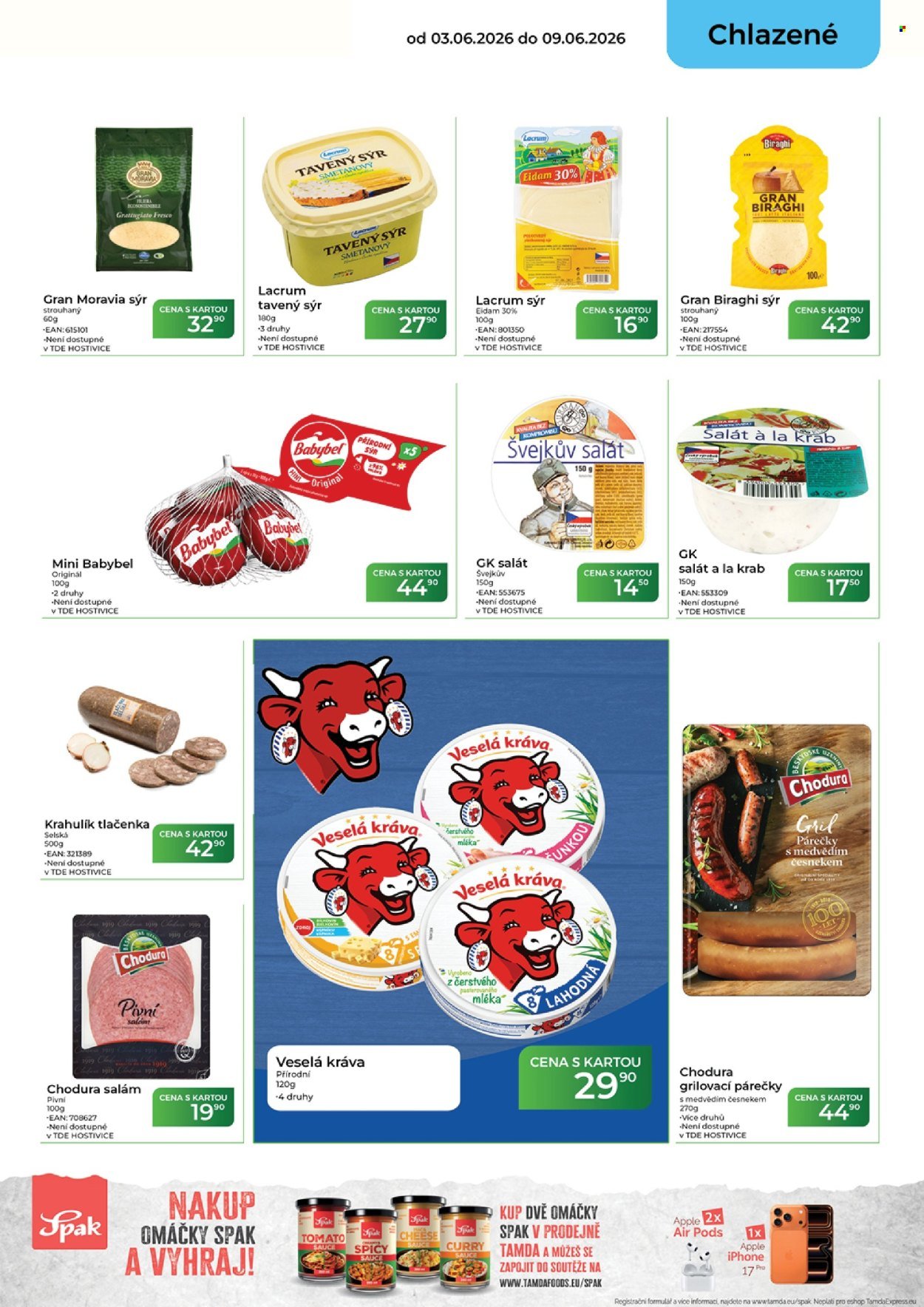 TAMDA FOODS leták - Od středy 3.6.2026