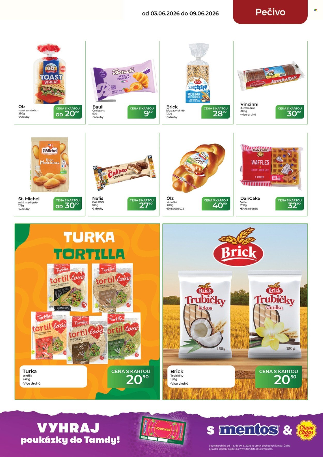 TAMDA FOODS leták - Od středy 3.6.2026
