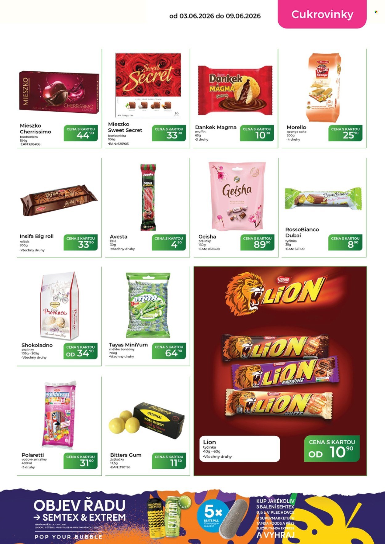 TAMDA FOODS leták - Od středy 3.6.2026