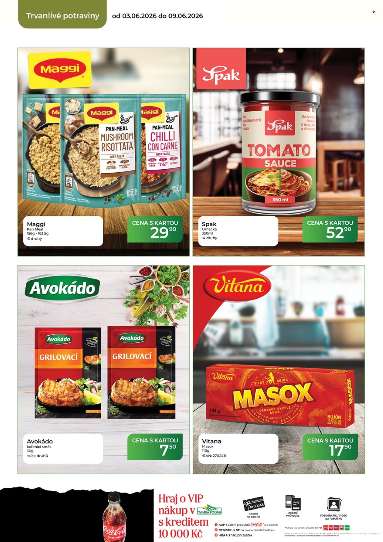TAMDA FOODS leták - Od středy 3.6.2026
