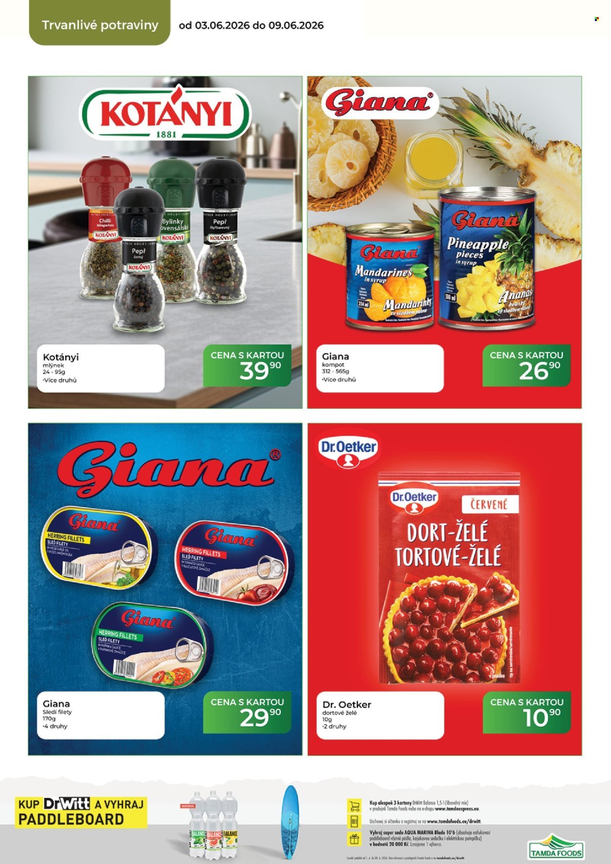 TAMDA FOODS leták - Od středy 3.6.2026
