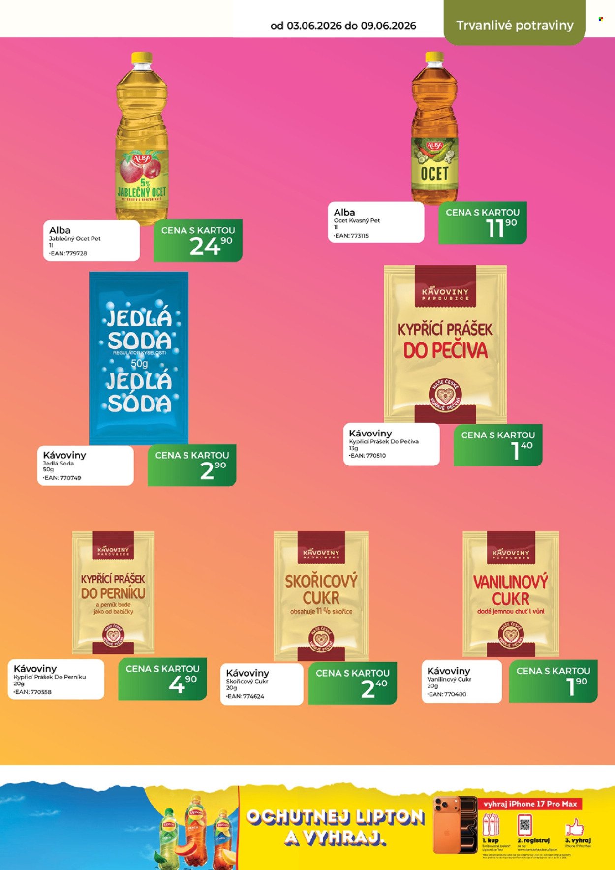 TAMDA FOODS leták - Od středy 3.6.2026
