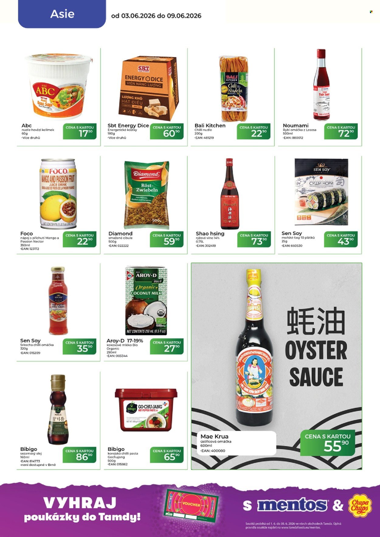 TAMDA FOODS leták - Od středy 3.6.2026