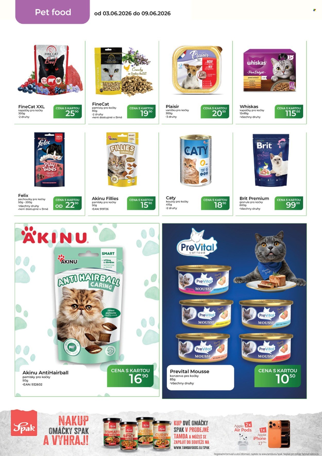 TAMDA FOODS leták - Od středy 3.6.2026