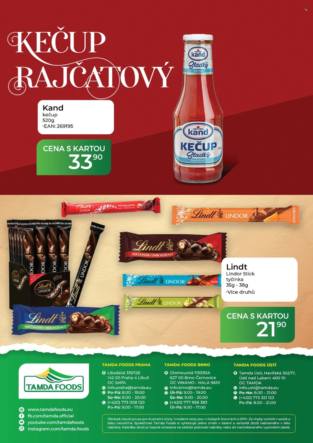 TAMDA FOODS leták - Od středy 3.6.2026