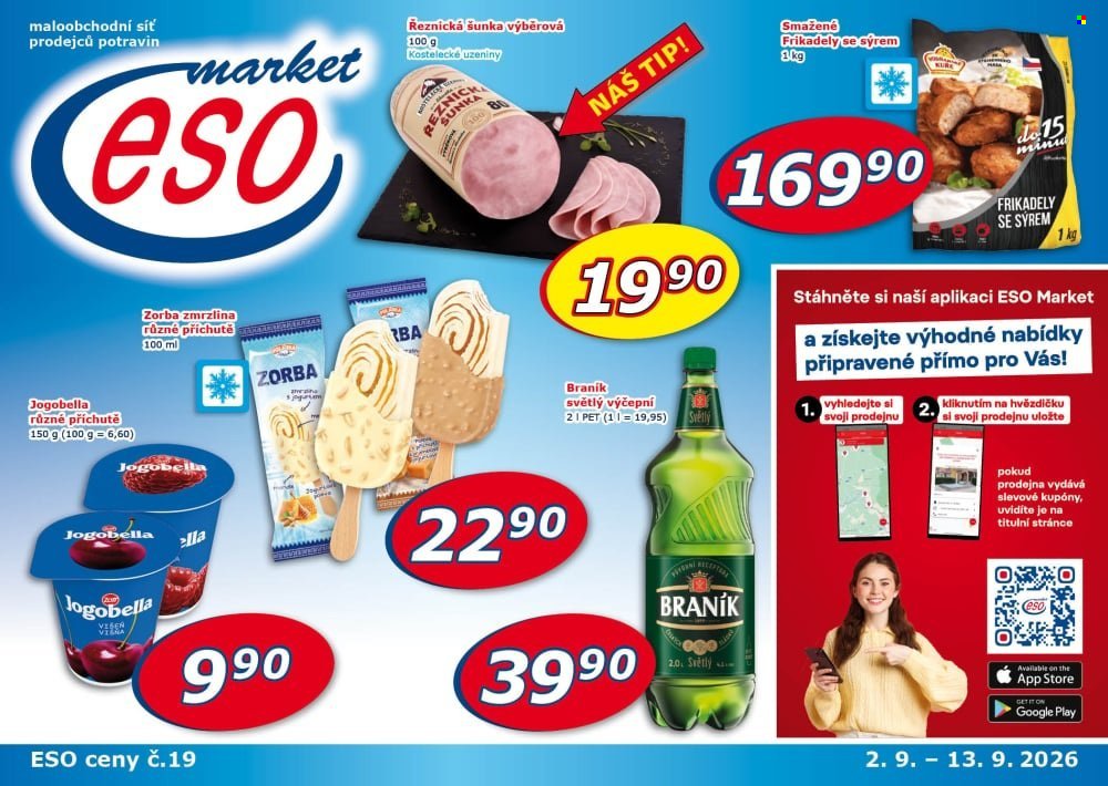 ESO MARKET leták - Od středy 2.9.2026