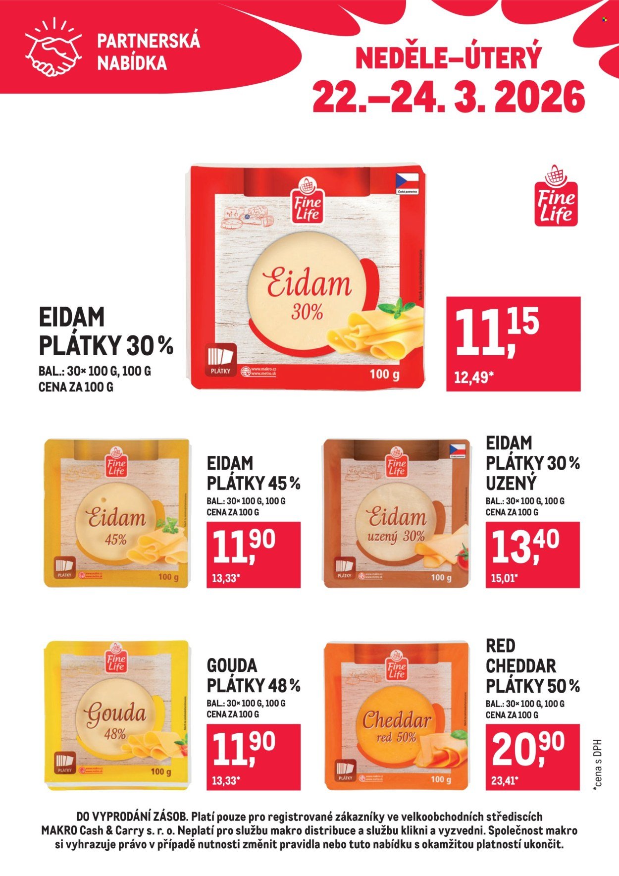 MAKRO leták - Partnerská nabídka (2026-03-22 - 2026-03-24)