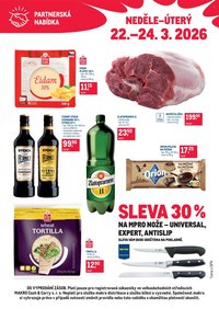 MAKRO leták - Partnerská nabídka (2026-03-22 - 2026-03-24)