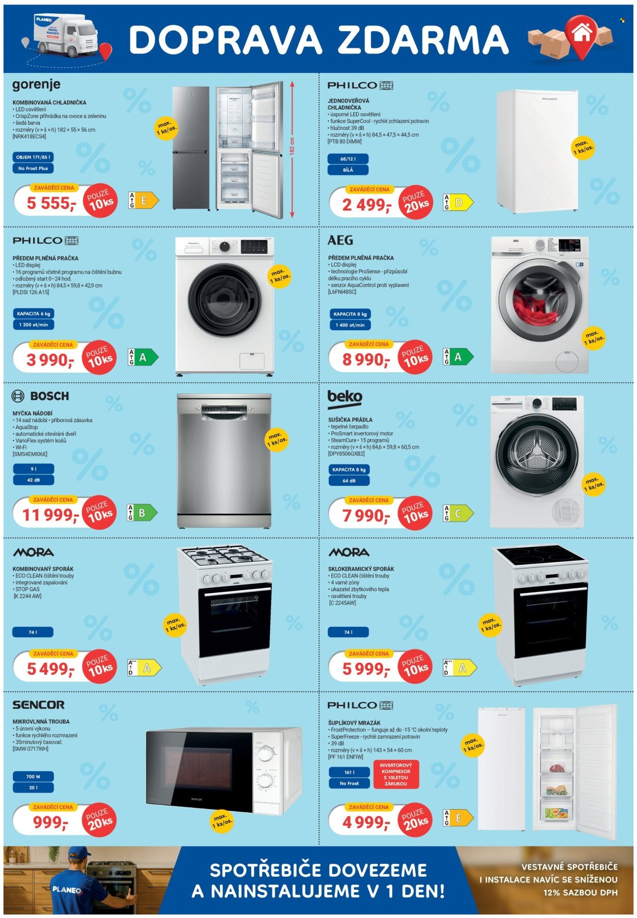 PLANEO ELEKTRO leták - Dne 22.4. otevíráme novou prodejnu v Pardubicích (2026-04-22 - 2026-05-03)