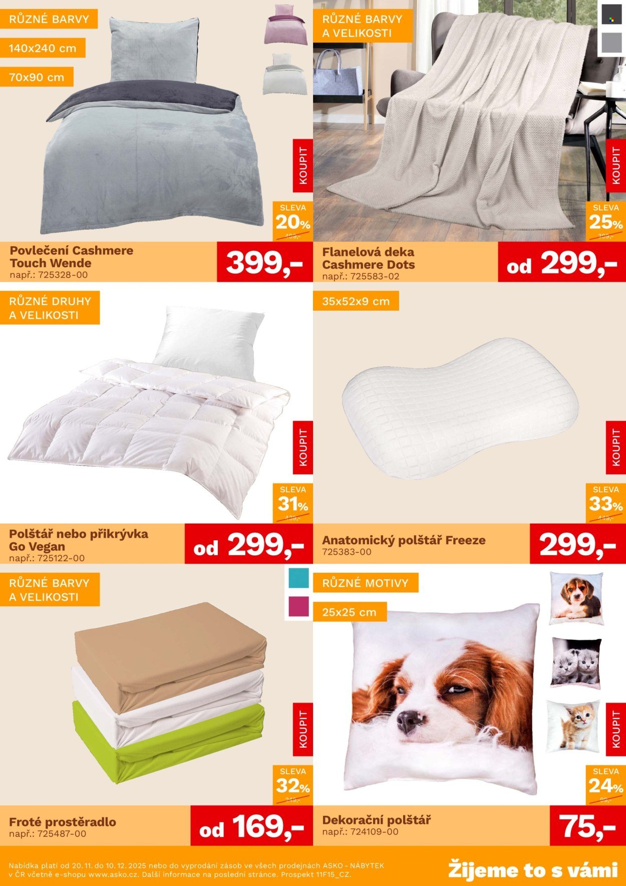 ASKO leták - Bytové doplňky za skvělé ceny (2025-11-20 - 2025-12-10)