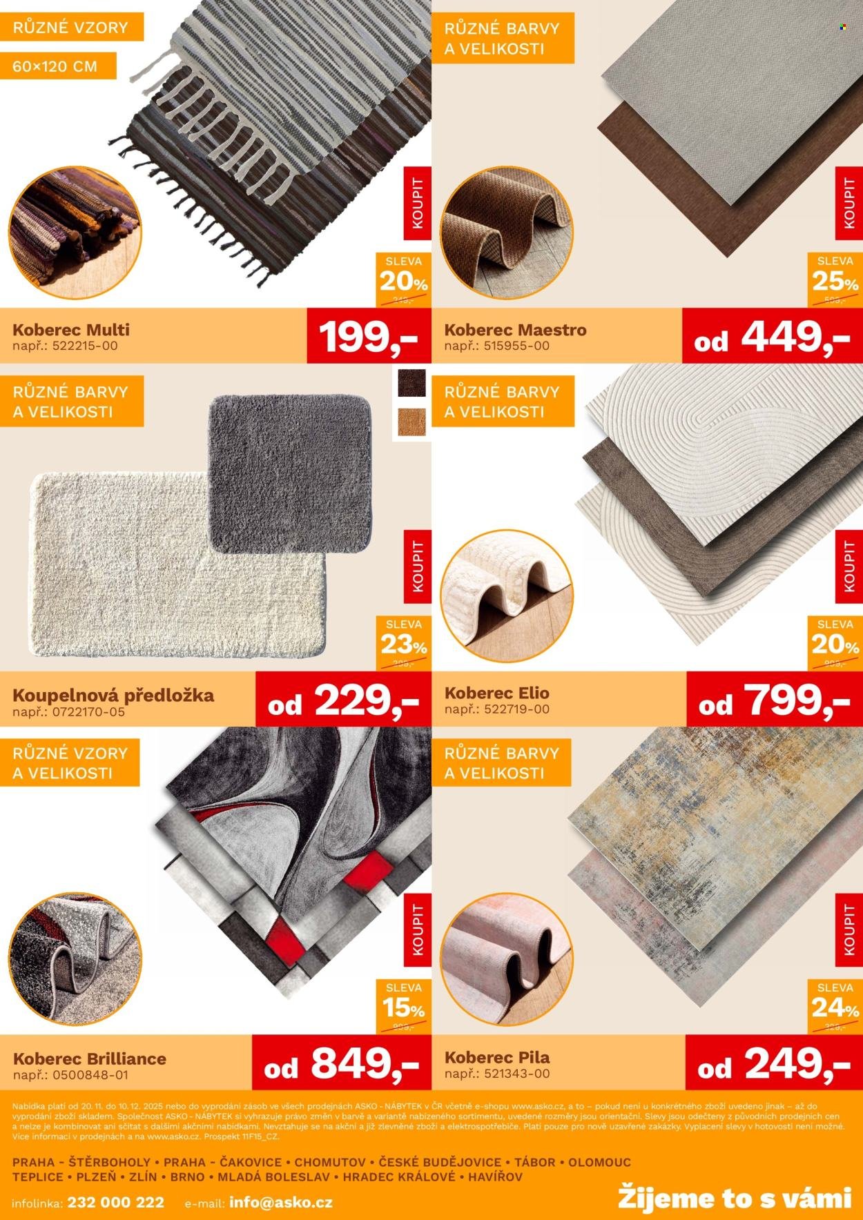 ASKO leták - Bytové doplňky za skvělé ceny (2025-11-20 - 2025-12-10)