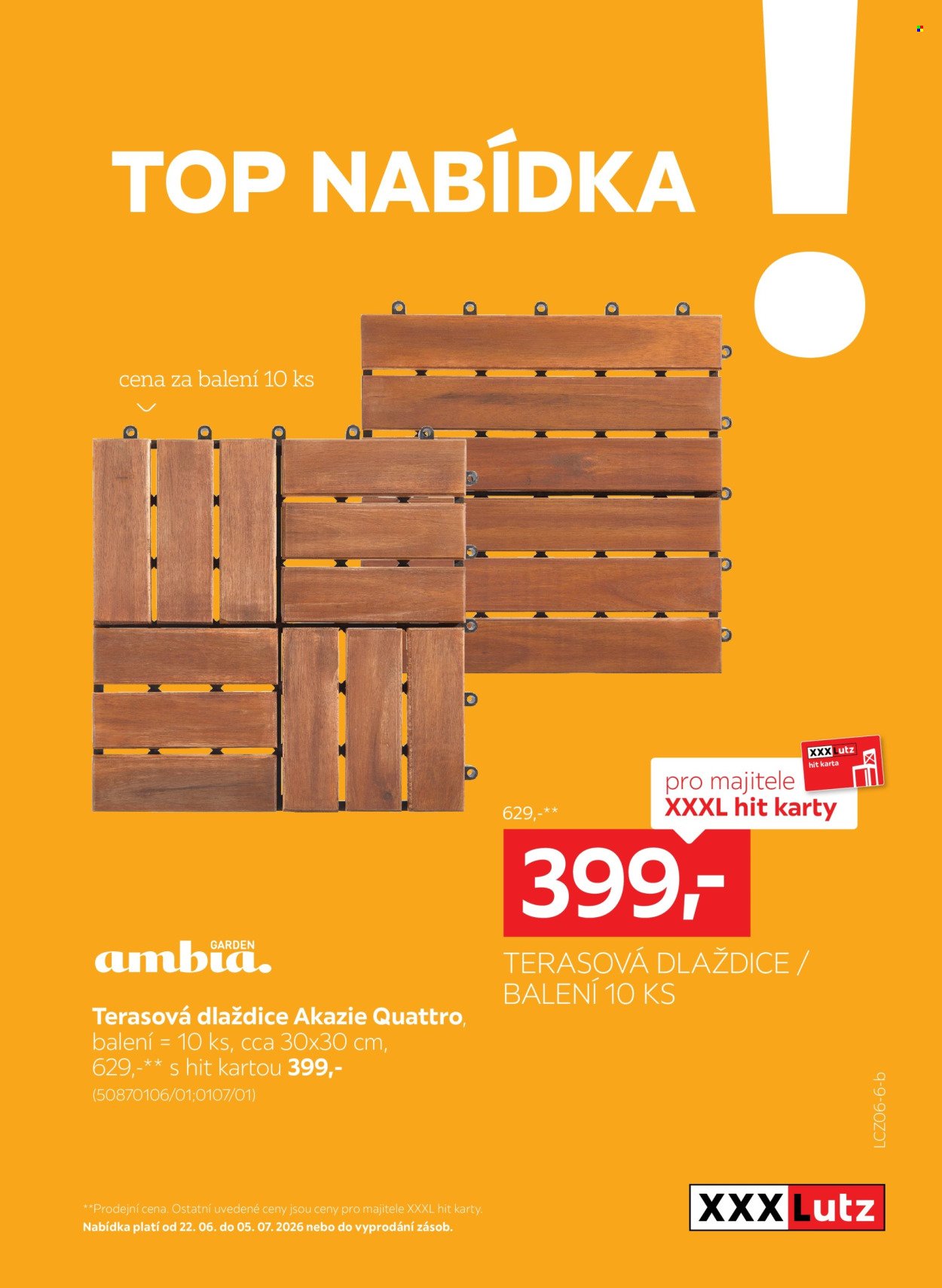 XXXLUTZ leták - Sleva 25 % na téměř vše!