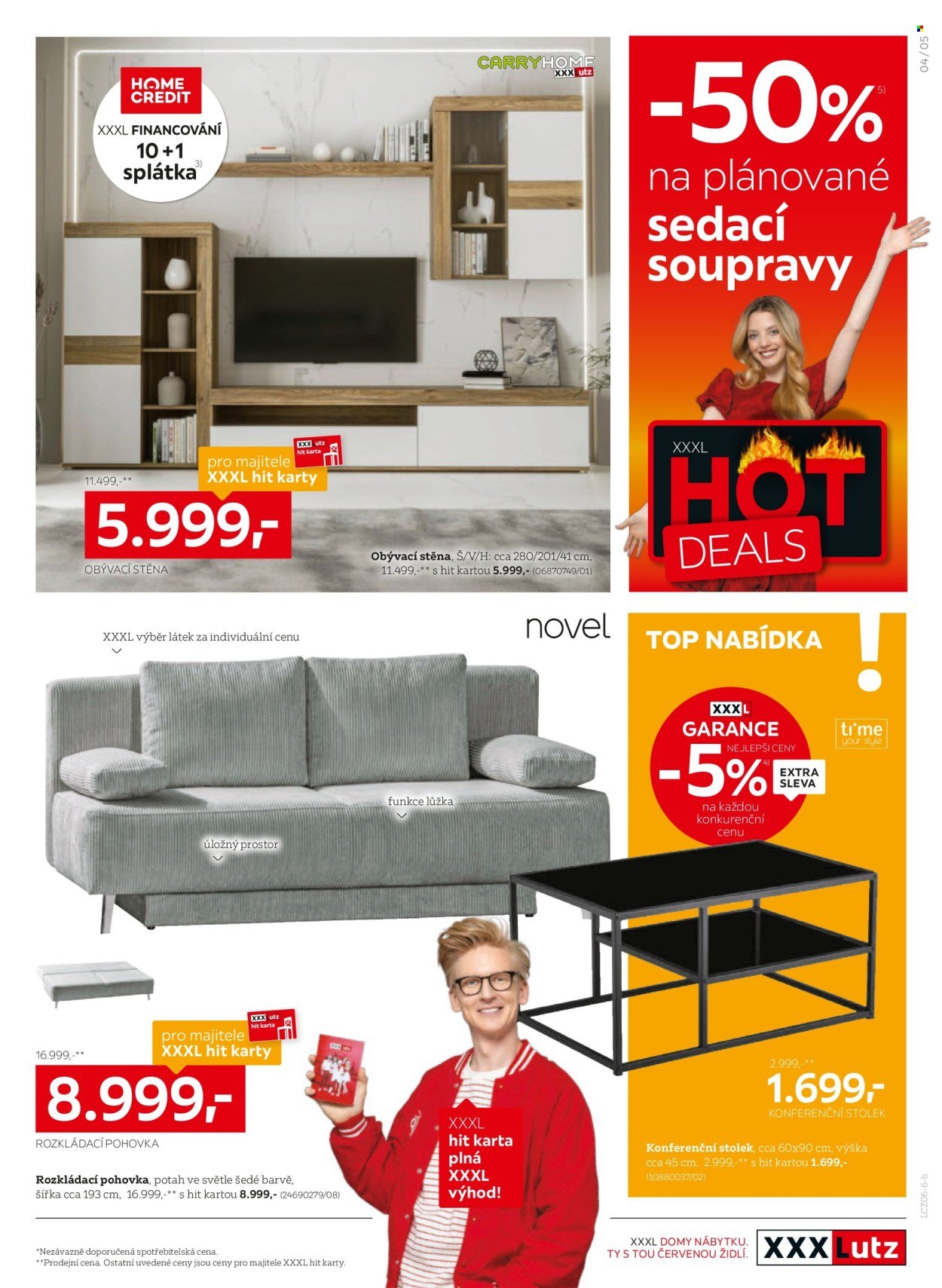 XXXLUTZ leták - Sleva 25 % na téměř vše!