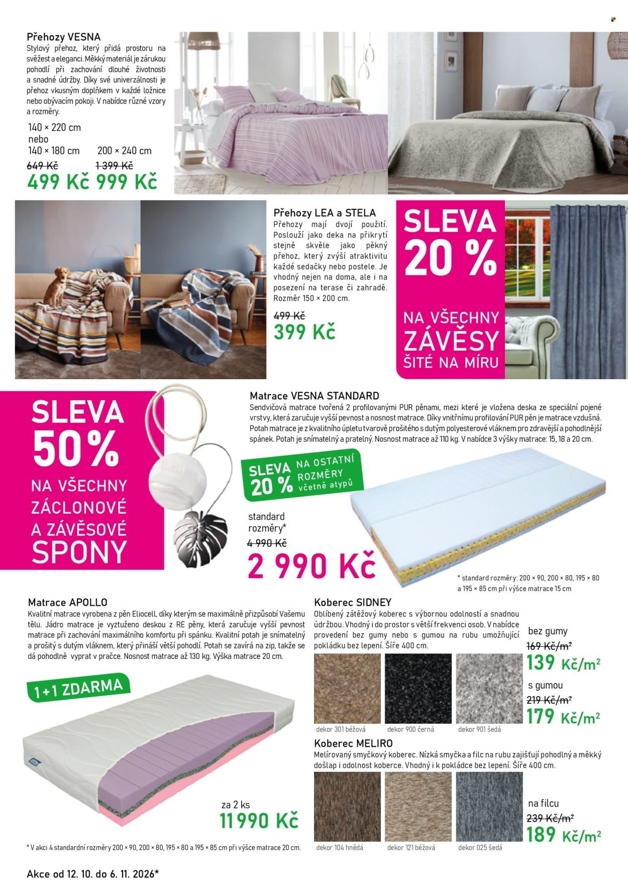 VESNA leták - Akční výprodej