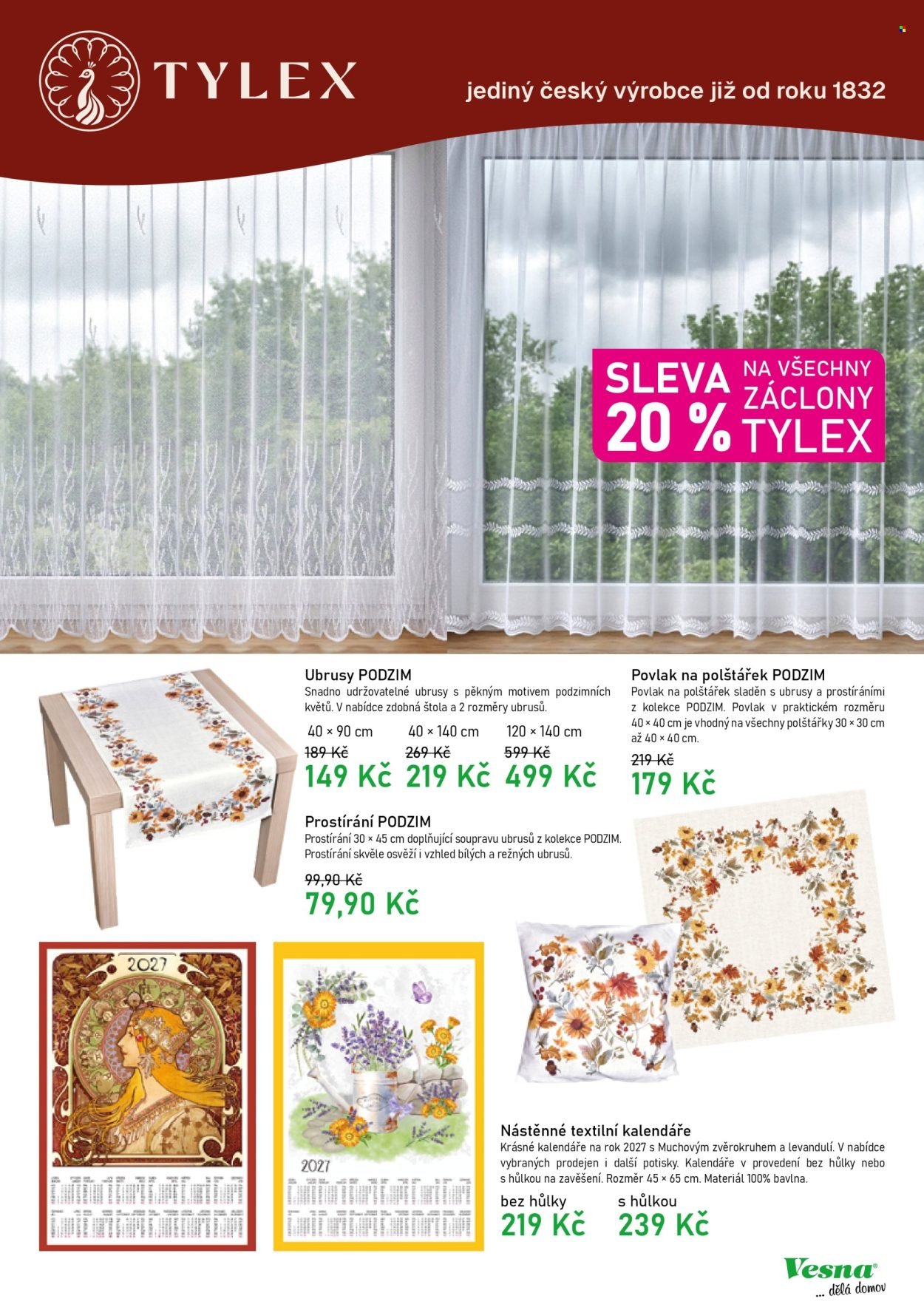 VESNA leták - Akční výprodej