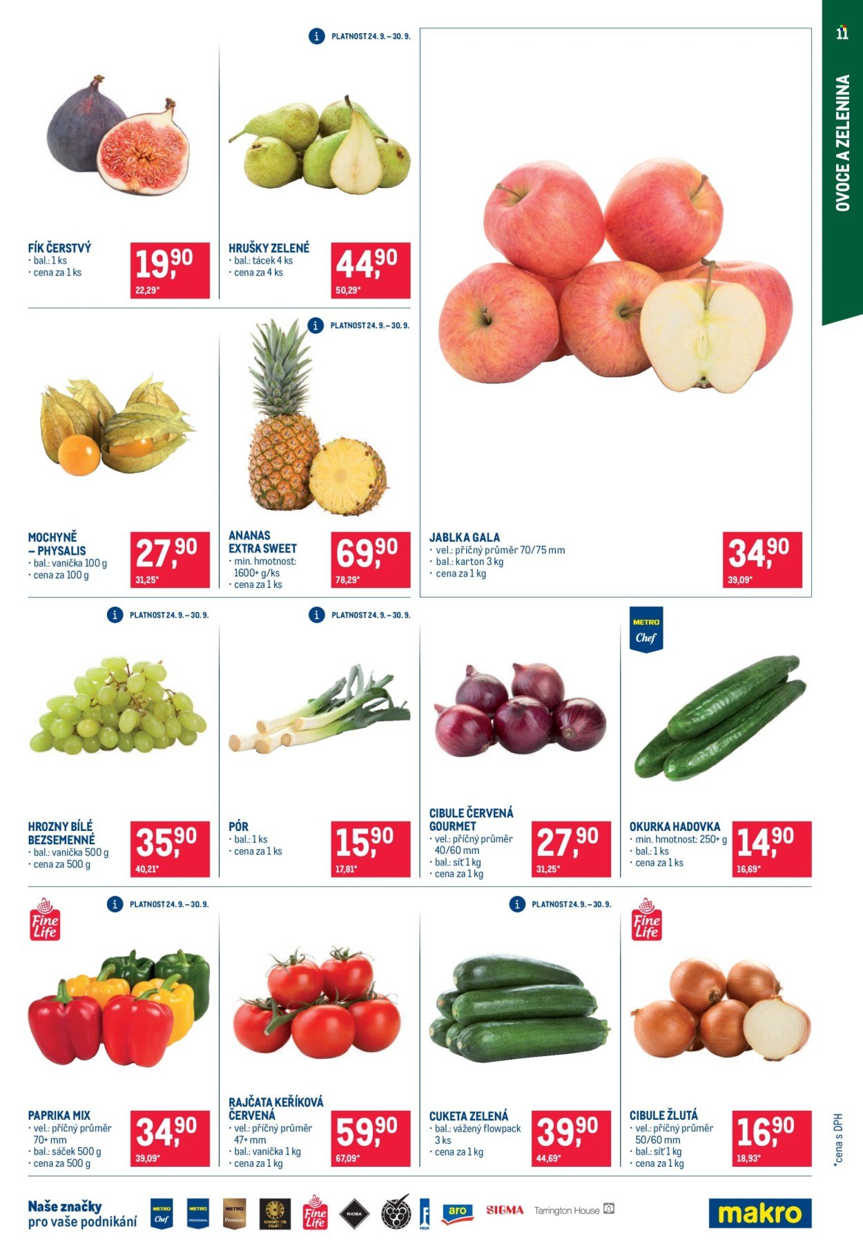 MAKRO leták - Pro milovníky jídla (2025-09-24 - 2025-10-07)