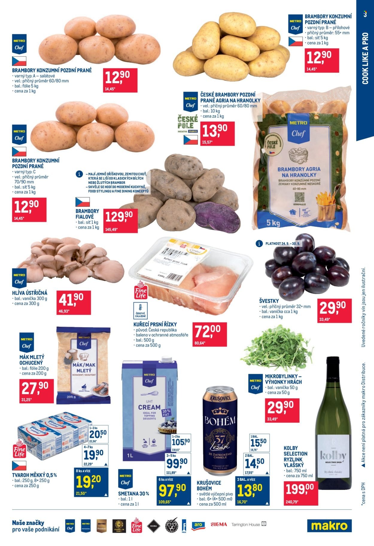 MAKRO leták - Pro milovníky jídla (2025-09-24 - 2025-10-07)