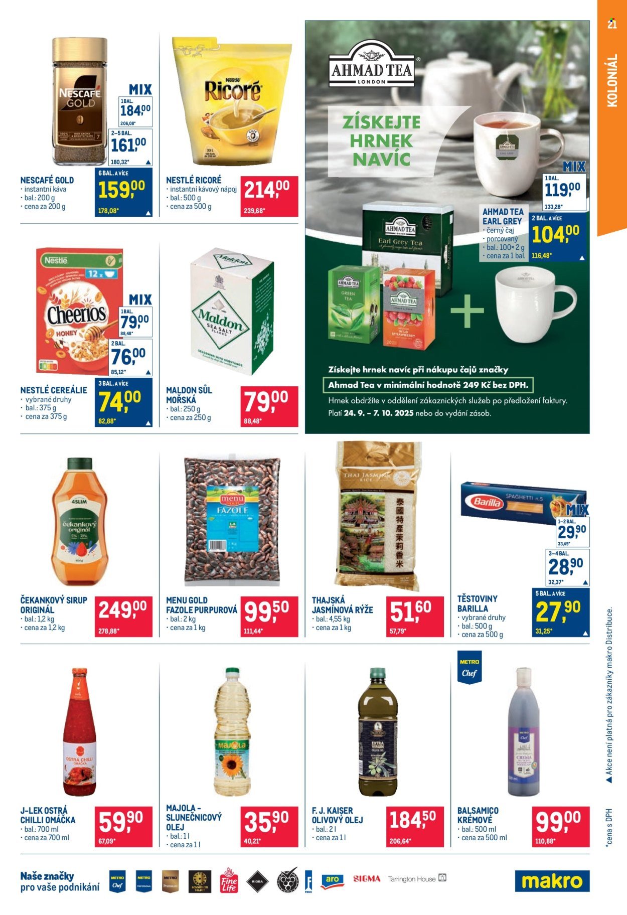 MAKRO leták - Pro milovníky jídla (2025-09-24 - 2025-10-07)