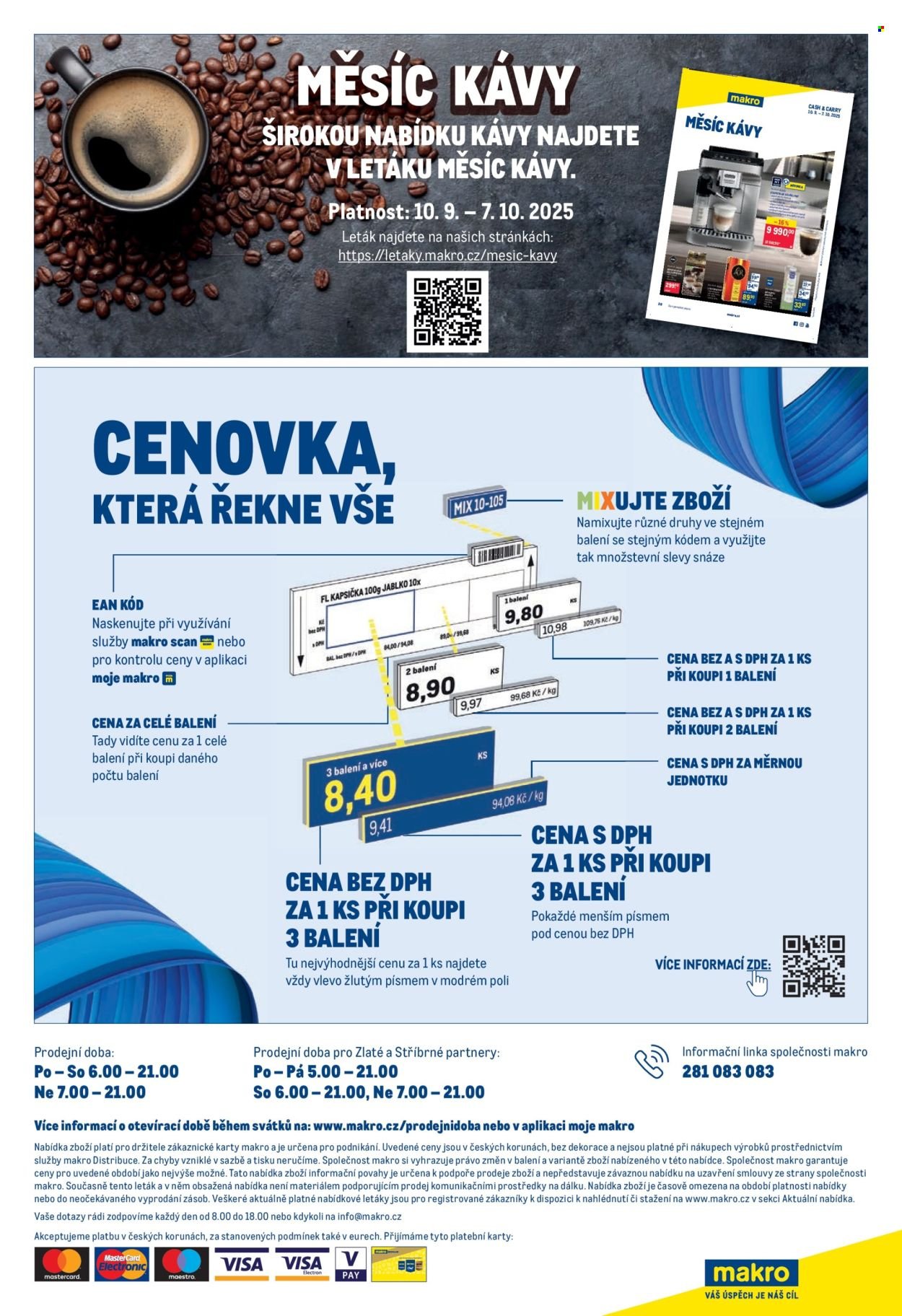 MAKRO leták - Pro milovníky jídla (2025-09-24 - 2025-10-07)