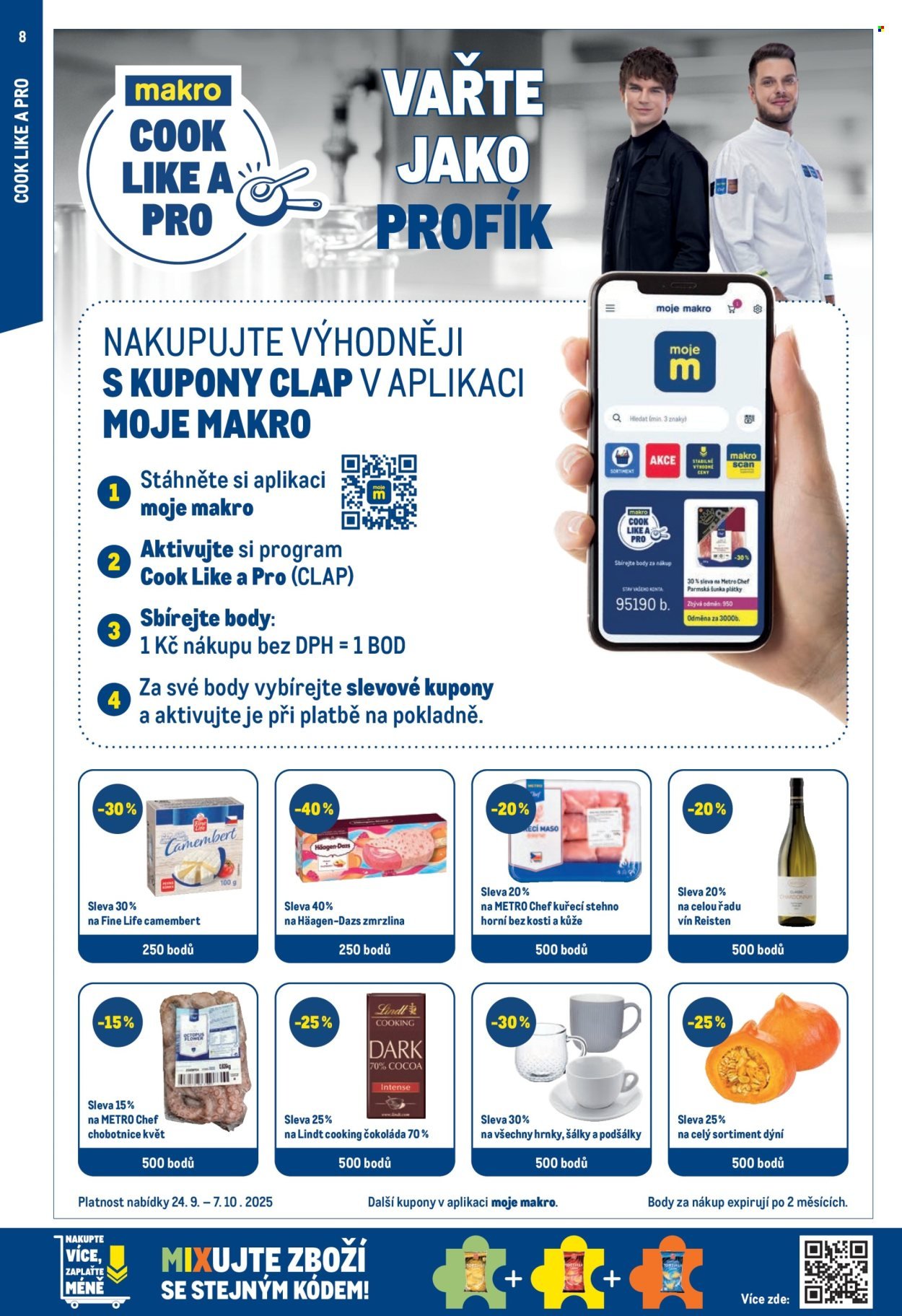 MAKRO leták - Pro milovníky jídla (2025-09-24 - 2025-10-07)