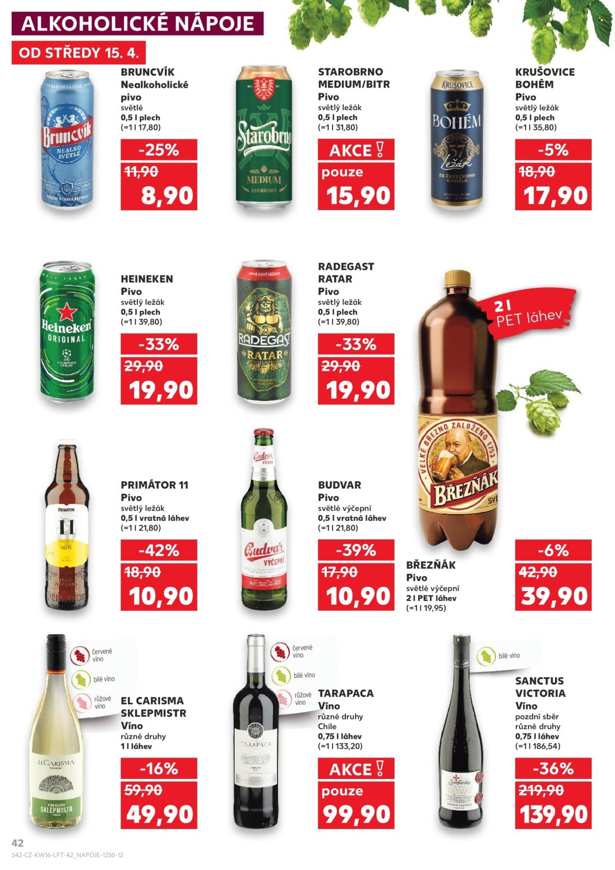 KAUFLAND leták - Od středy 15.4.2026 (2026-04-15 - 2026-04-21)