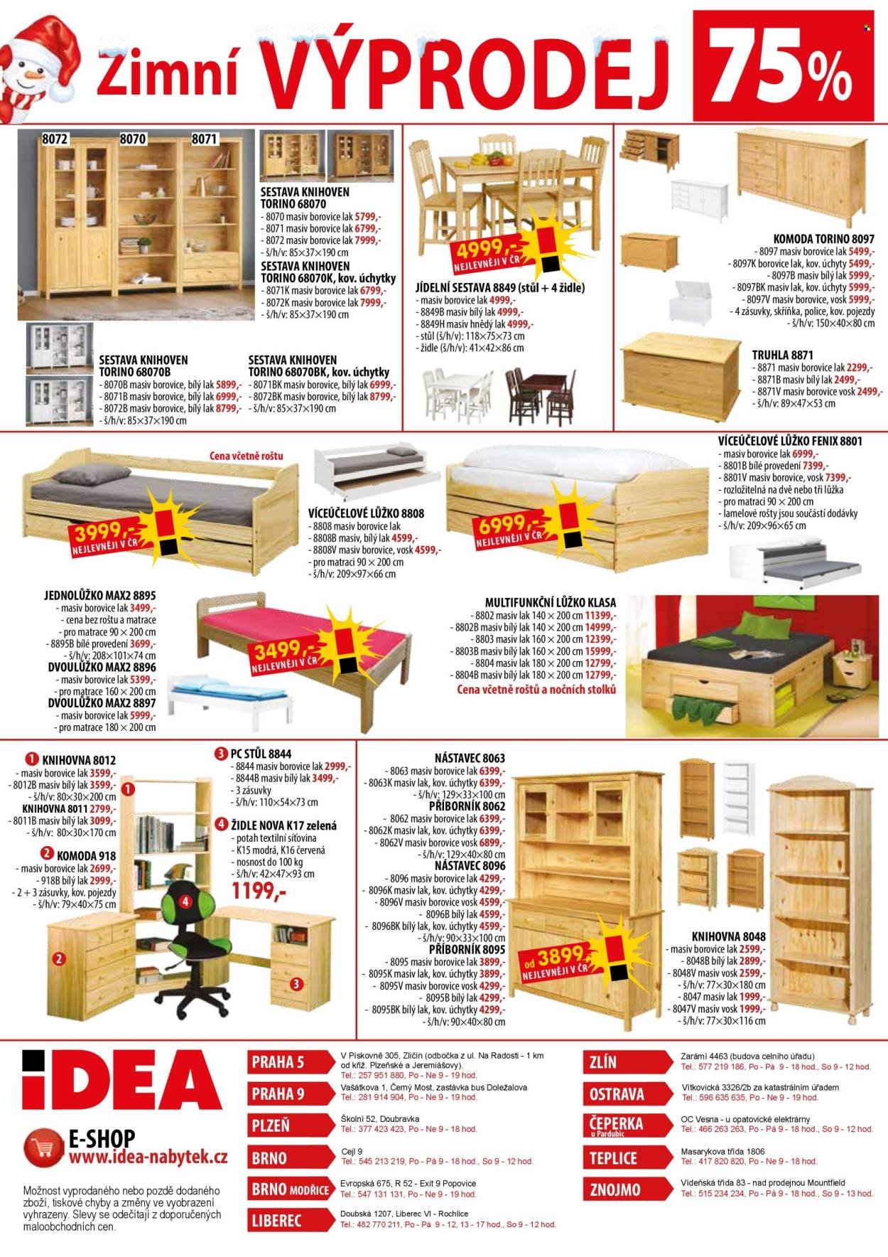 IDEA NÁBYTEK leták - Od čtvrtka 1.1.2026 (2026-01-01 - 2026-01-14)