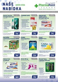 PHARMAPOINT leták - Naše nabídka (2026-01-01 - 2026-01-31)