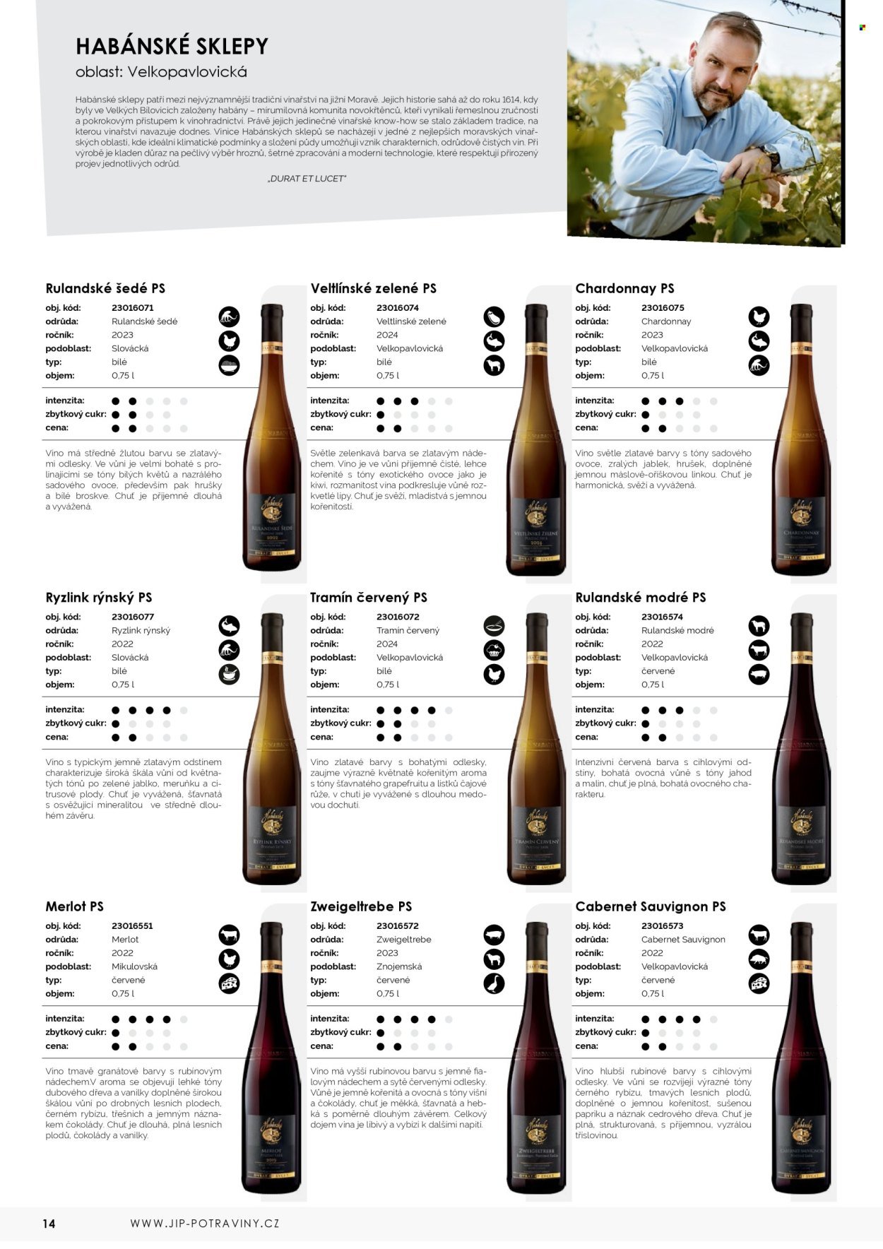 JIP leták - Víno