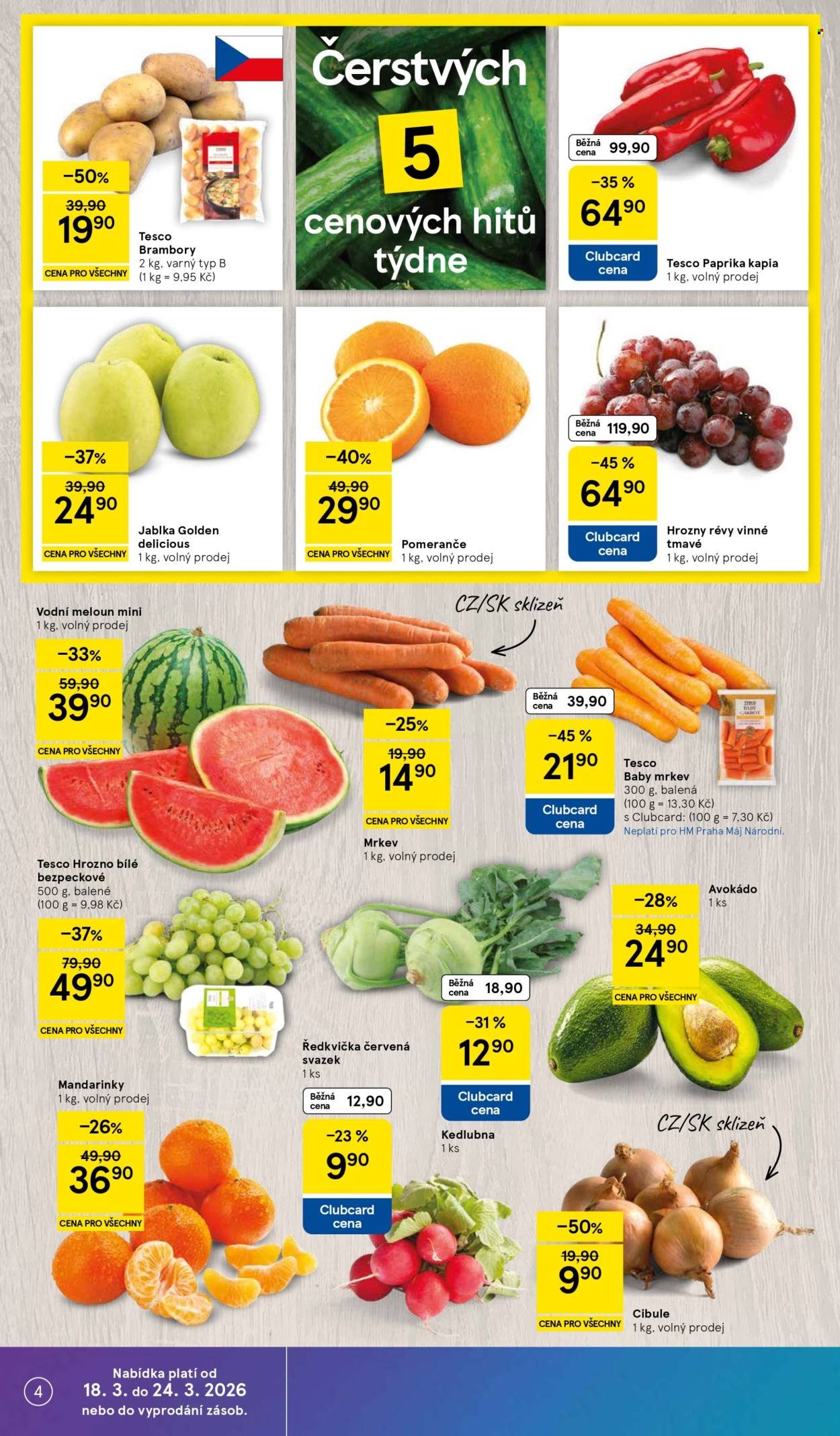 TESCO leták - Veselé Velikonoce (2026-03-18 - 2026-03-24)