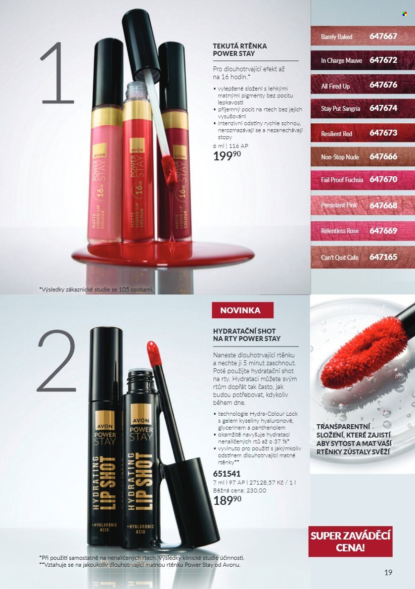 AVON leták - Katalog 10