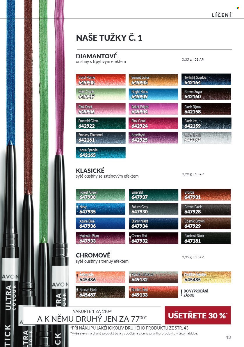 AVON leták - Katalog 10
