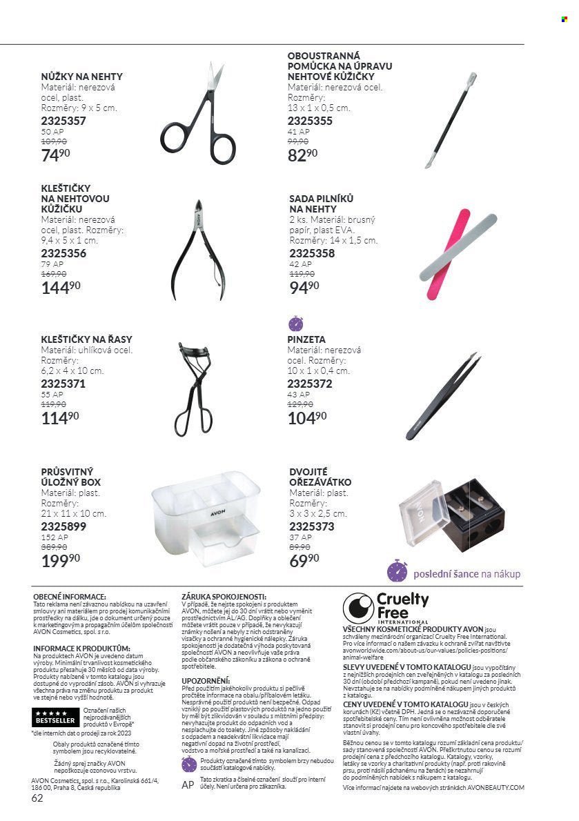 AVON leták - Katalog 10